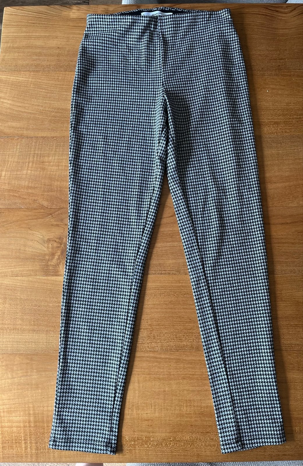 Mango Casual Pied-de-poule Legging Maat M, Kleding | Dames, Maat 38/40 (M), Zwart, Ophalen of Verzenden, Zo goed als nieuw