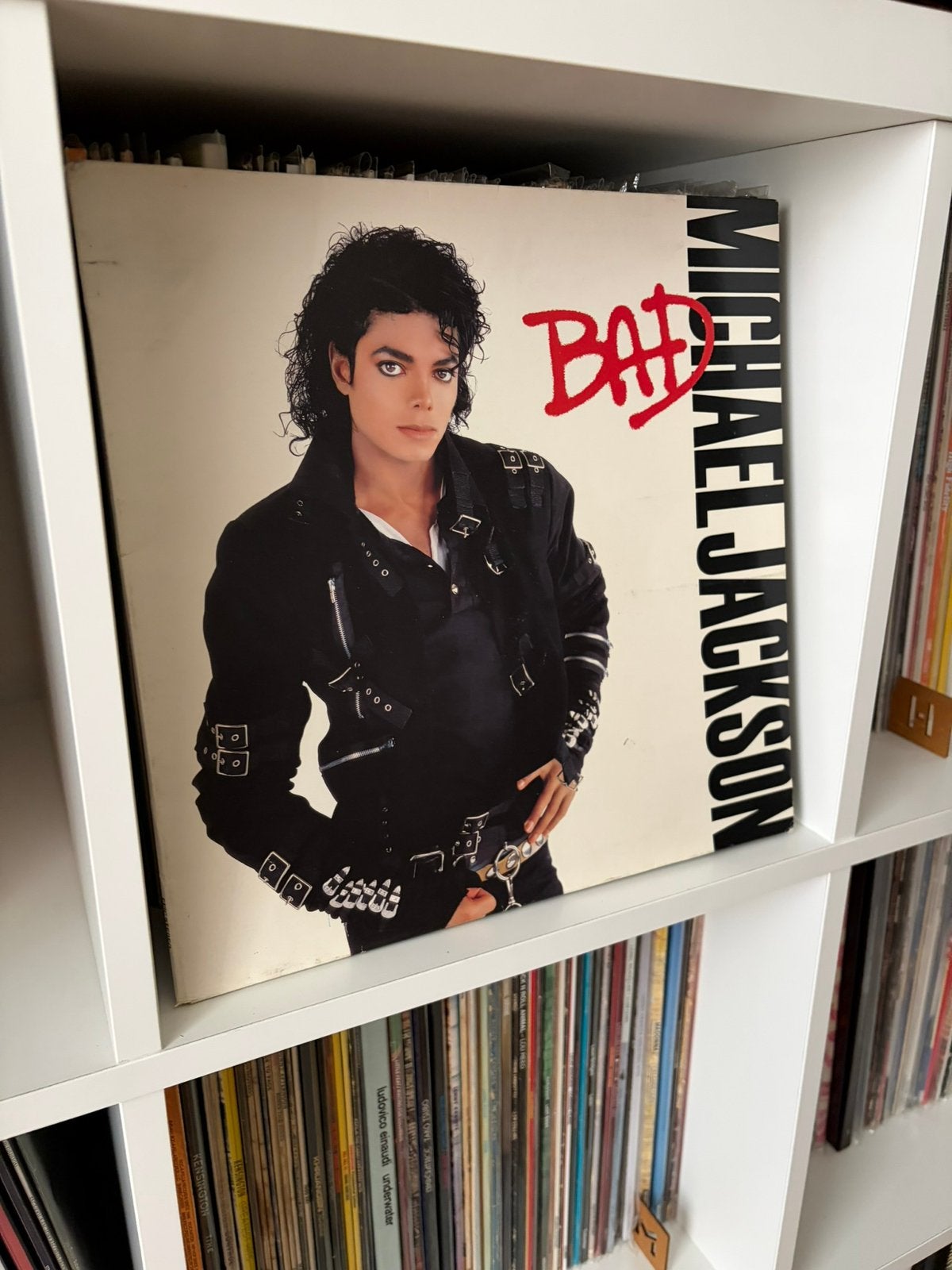 Michael Jackson - Bad vinyl, Verzenden, Zo goed als nieuw, Overige formaten, LP