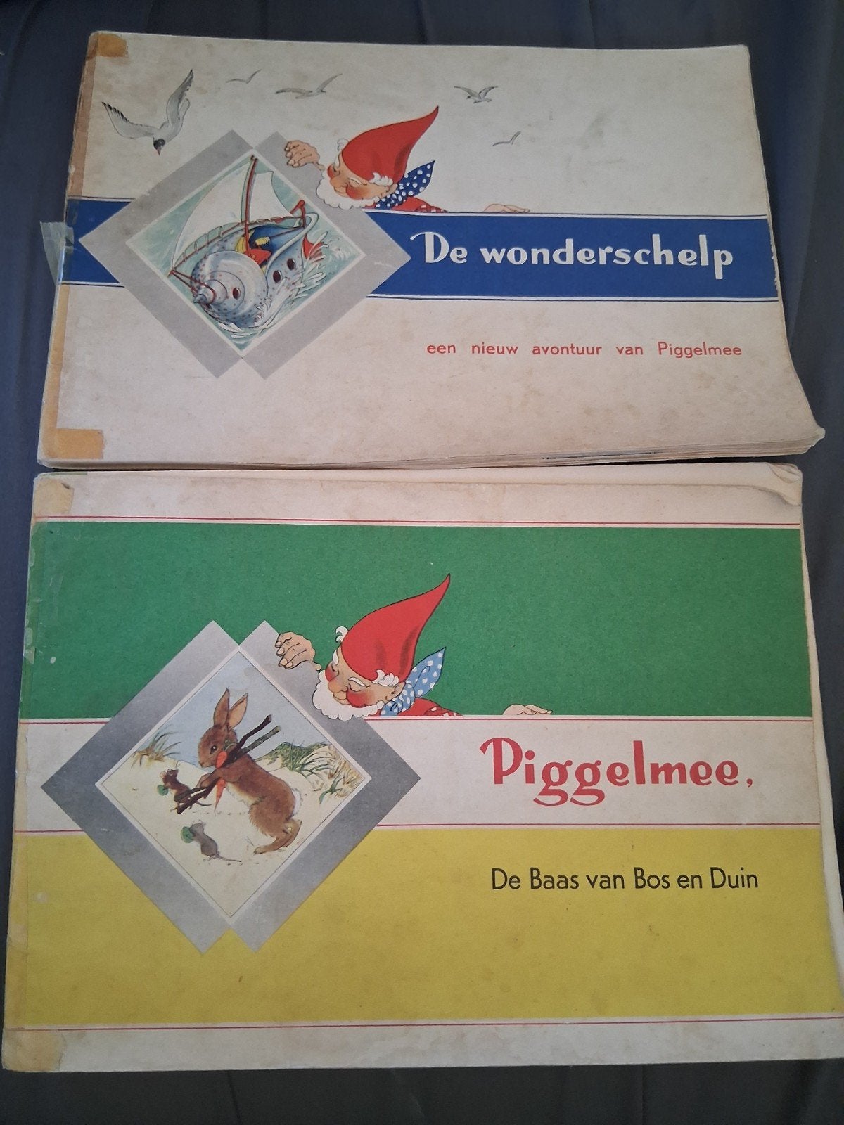 Piggelmee: De wonderschelp & De Baas van Bos en Duin, Ophalen of Verzenden, Gelezen, Diverse, Sprookjes
