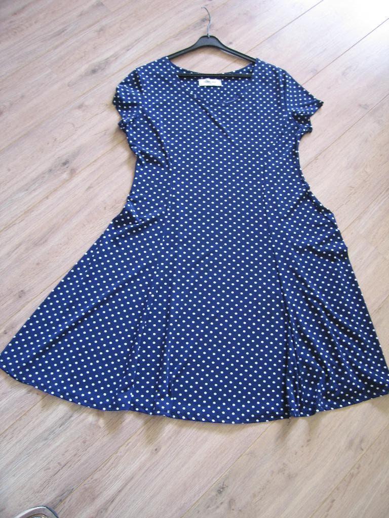 Stippen jurk Dazzling Maat 40, Kleding | Dames, Maat 38/40 (M), Blauw, Ophalen of Verzenden, Zo goed als nieuw