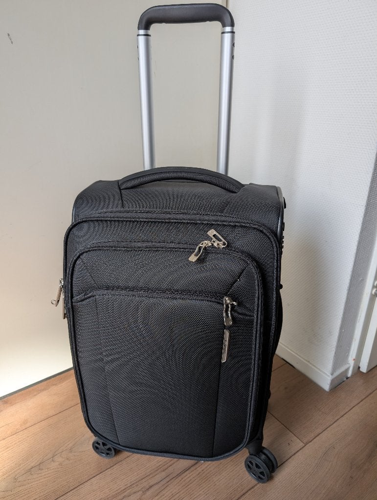 Samsonite Respark handbagage koffer, Gebruikt, 50 tot 60 cm, Ophalen of Verzenden, Slot