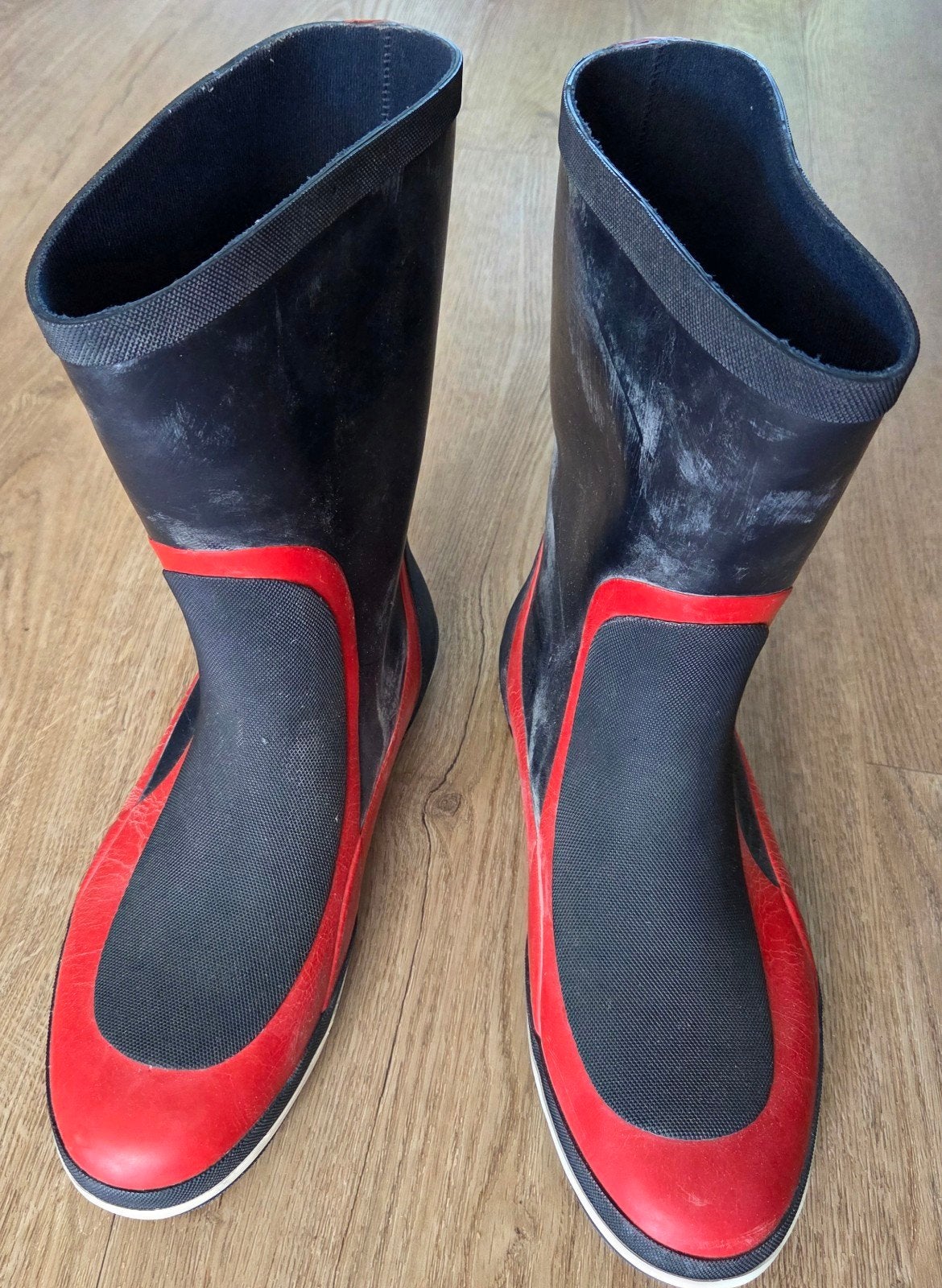Regenlaarzen / Zeillaarzen, maat 45, Ophalen of Verzenden, Zo goed als nieuw, Helly Hansen