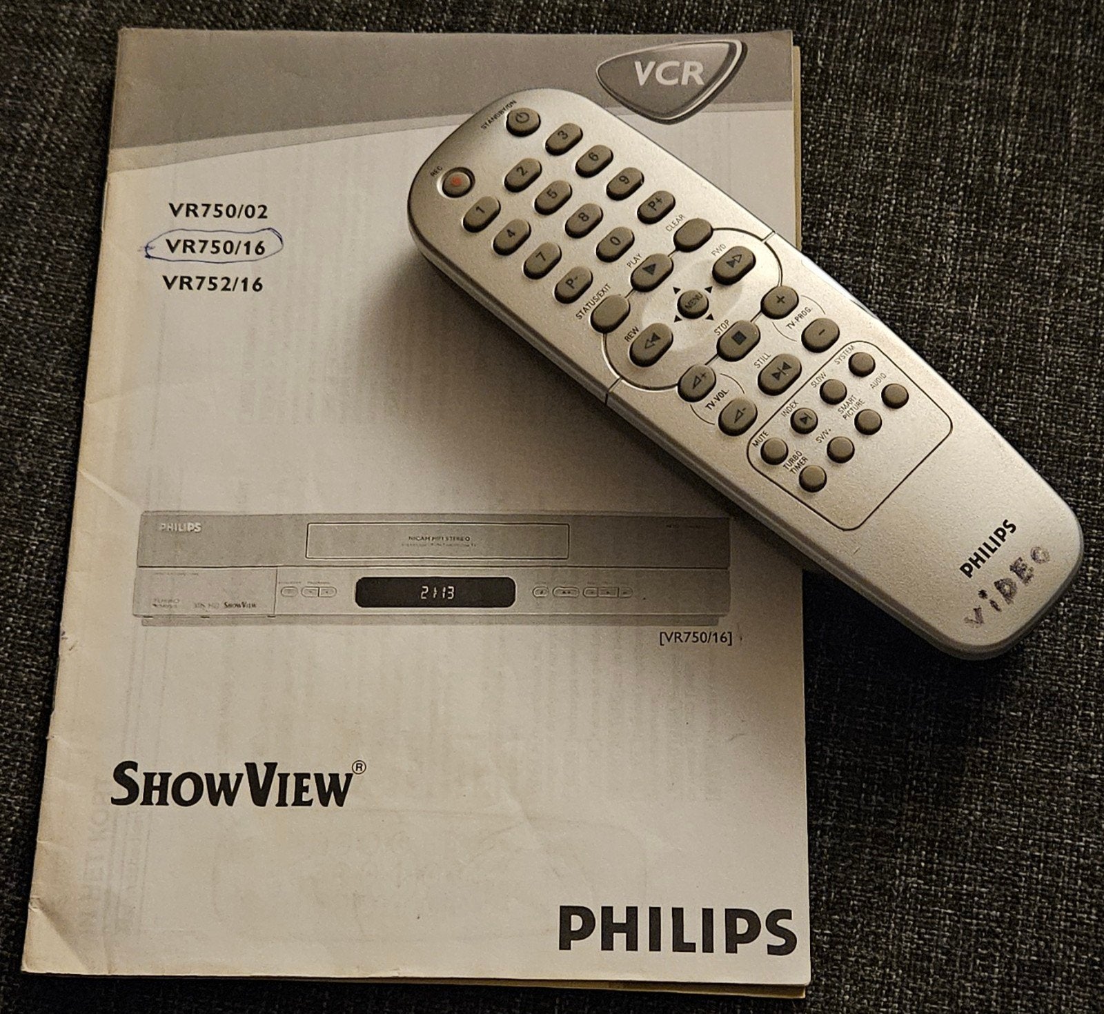Philips HiFi Stereo  Video Recorder, Verzenden, Gebruikt, Philips