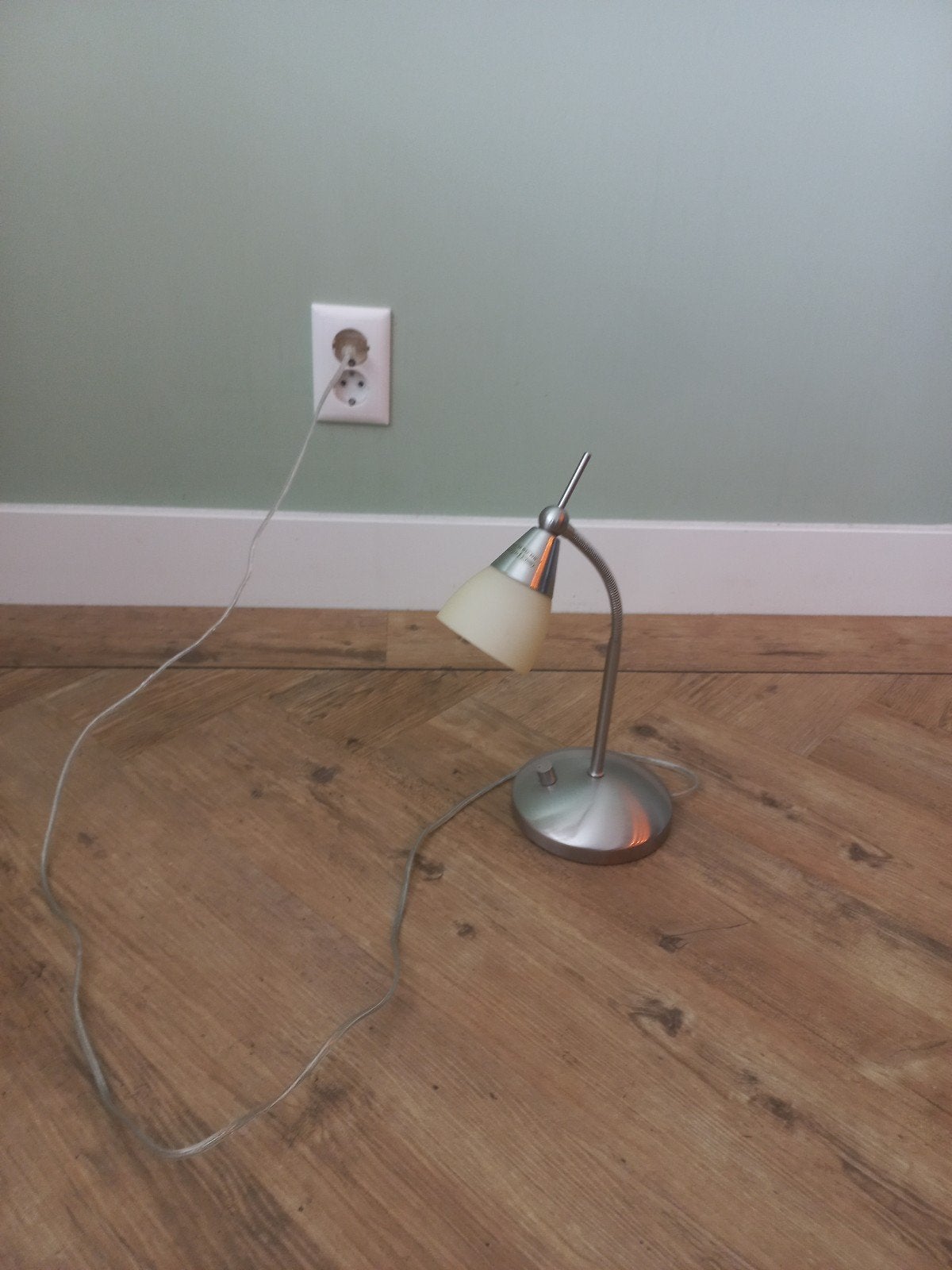 Flexibele bureaulamp / tafellamp, metaal, Ophalen, Gebruikt, Metaal, Modern