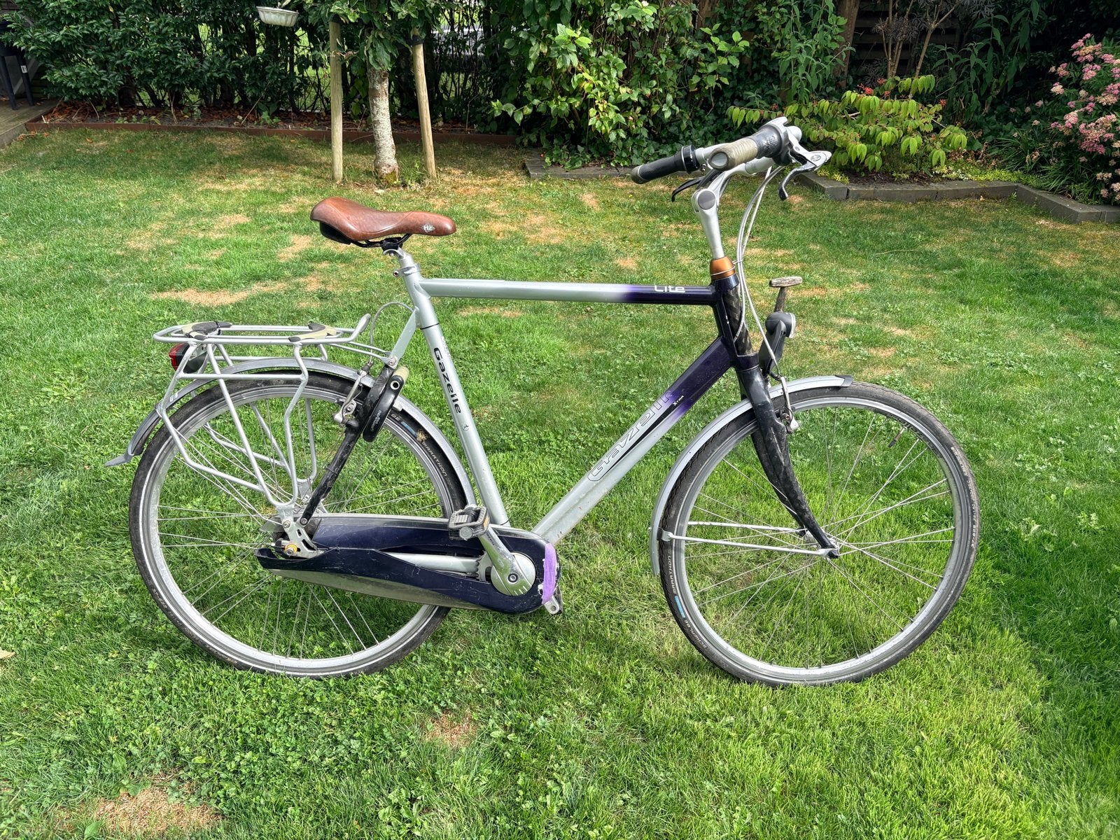 Gazelle Lite herenfiets met 7 versnellingen, Fietsen en Brommers, Fietsen | Heren | Herenfietsen, Ophalen, Gebruikt, Versnellingen
