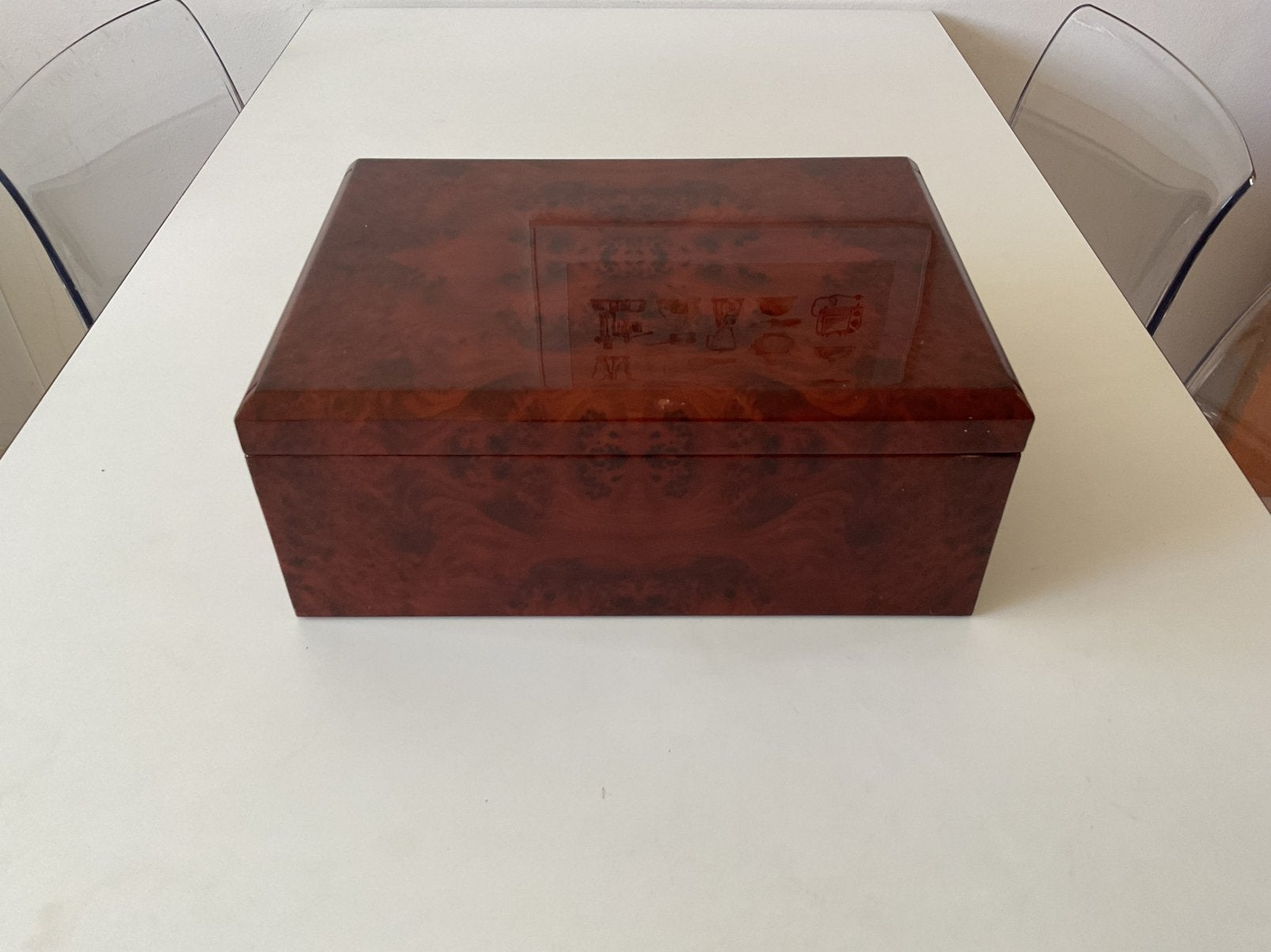 Humidor kist 37 x 27 x 14,5 cm, Minder dan 50 cm, Gebruikt, Minder dan 50 cm, Ophalen of Verzenden