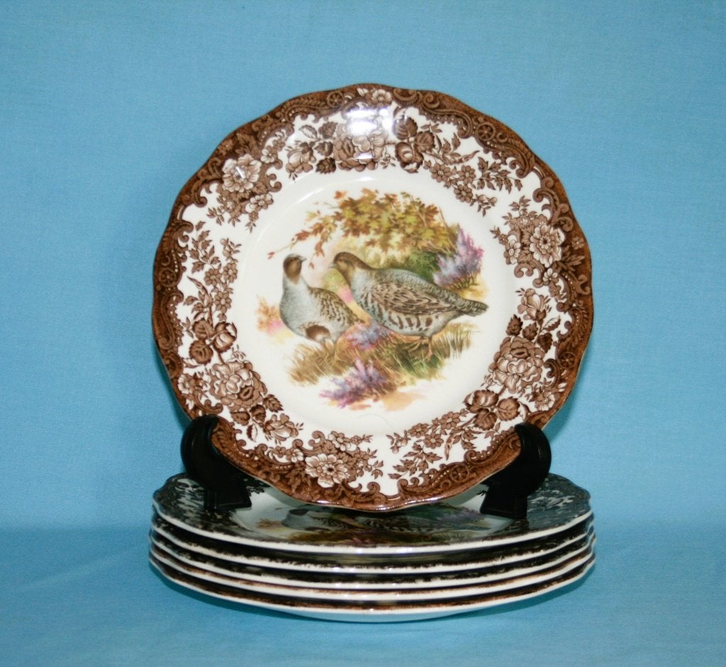 Royal Worcester Palissy " Game Series " Borden 22.5cm - Part, Royal Worcester, NVT, Ophalen of Verzenden, Zo goed als nieuw