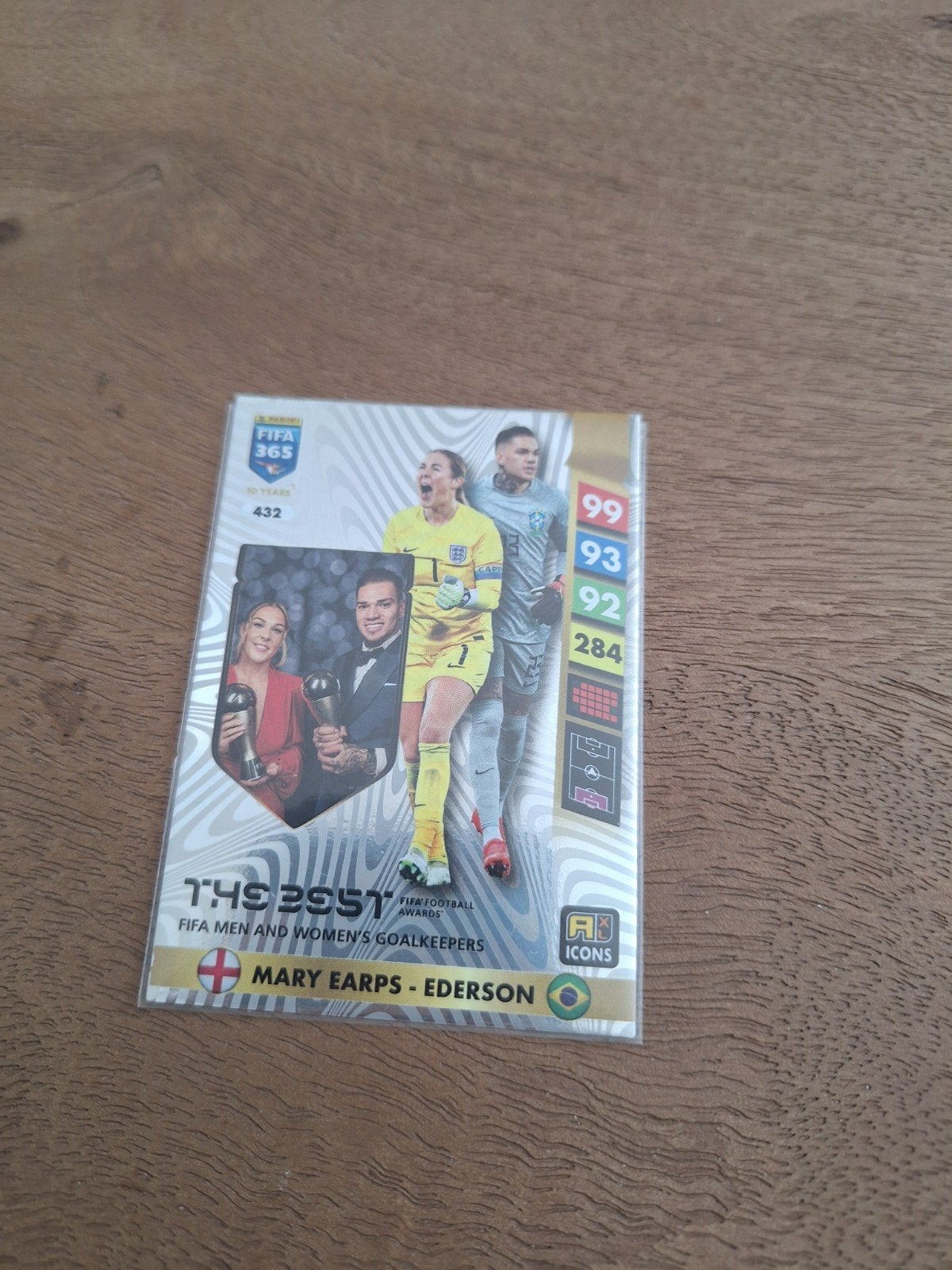 FIFA 365 Adrenalyn XL 2025 The Best Keepers Kaart, Ophalen of Verzenden, Zo goed als nieuw