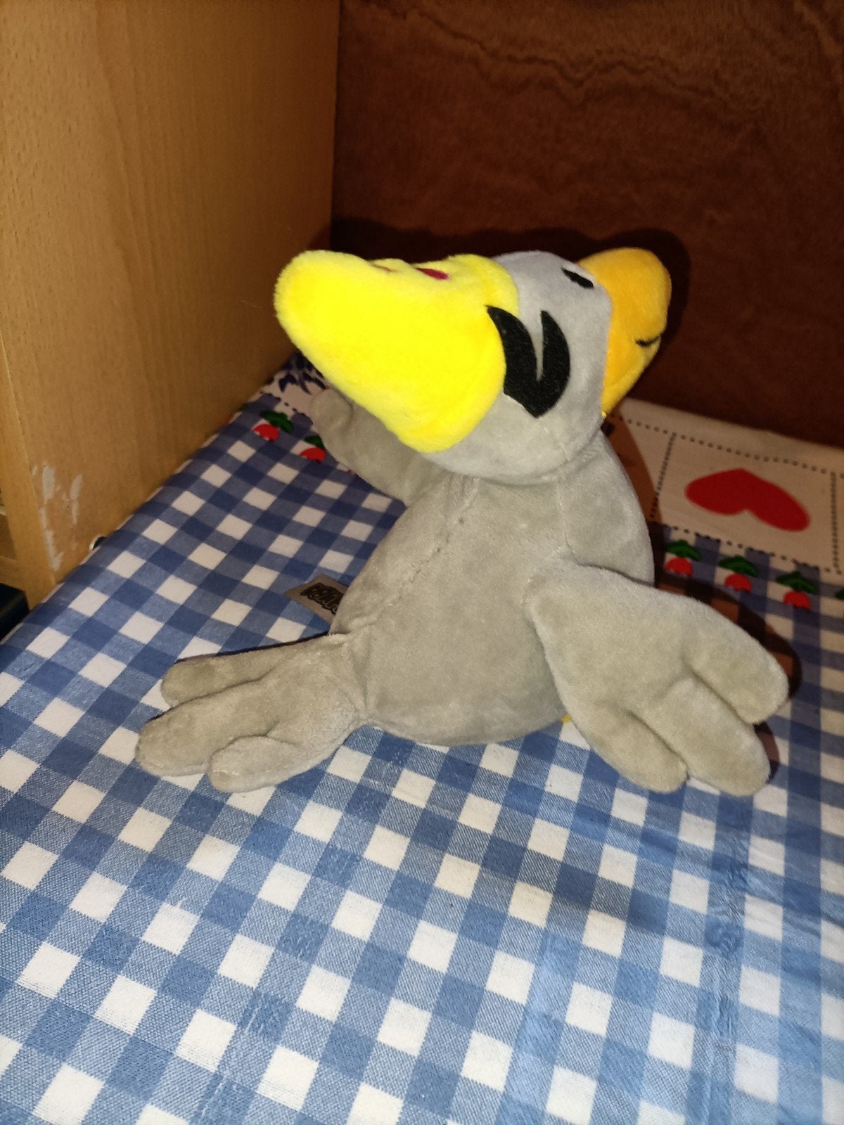 Kiwi knuffel vogel van Bumba 19 cm groot, Ophalen of Verzenden, Zo goed als nieuw, Overige typen