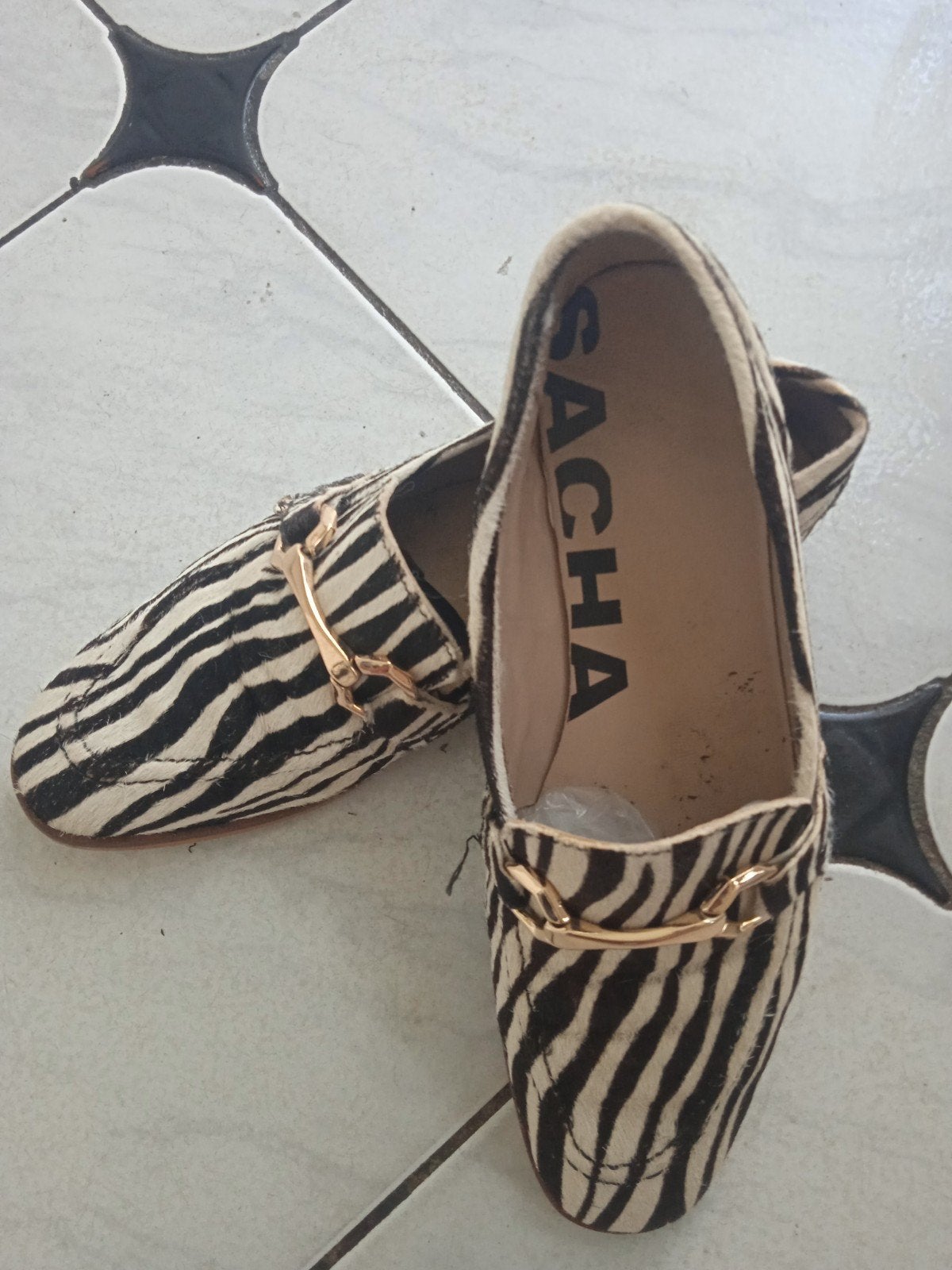 sacha 38 nieuw staat 7 € dure schoenen voor weinig, Zwart, Ophalen of Verzenden, Zo goed als nieuw, Espadrilles of Moccasins
