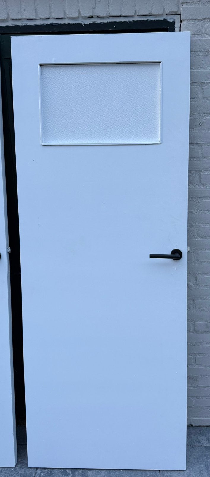Houten binnendeur (stomp) 77,5 x 201,5, Doe-het-zelf en Verbouw, Ophalen, Gebruikt, Minder dan 80 cm, Binnendeur