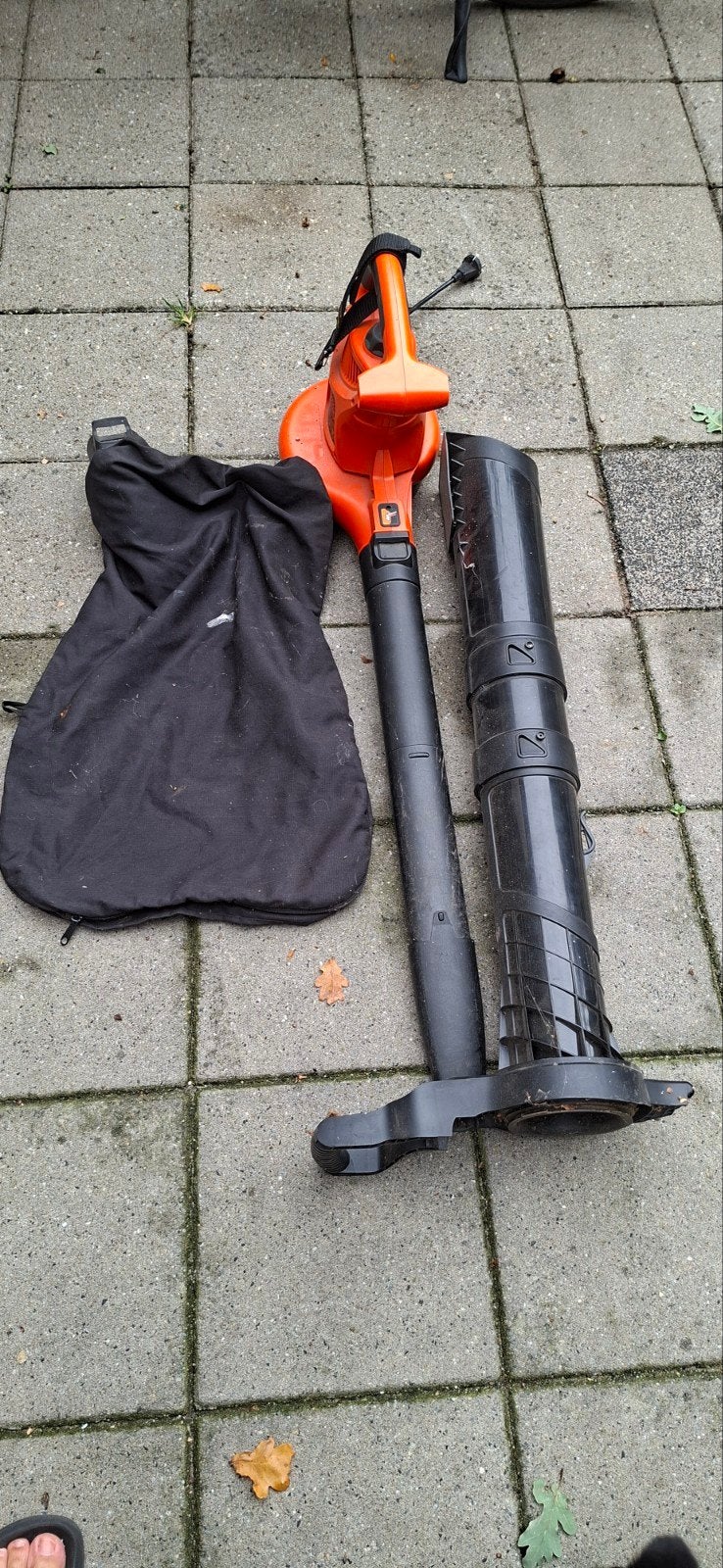 Bladblazer/zuiger Black & Decker GW3030, Ophalen, Gebruikt, Met opvangzak, Black & Decker