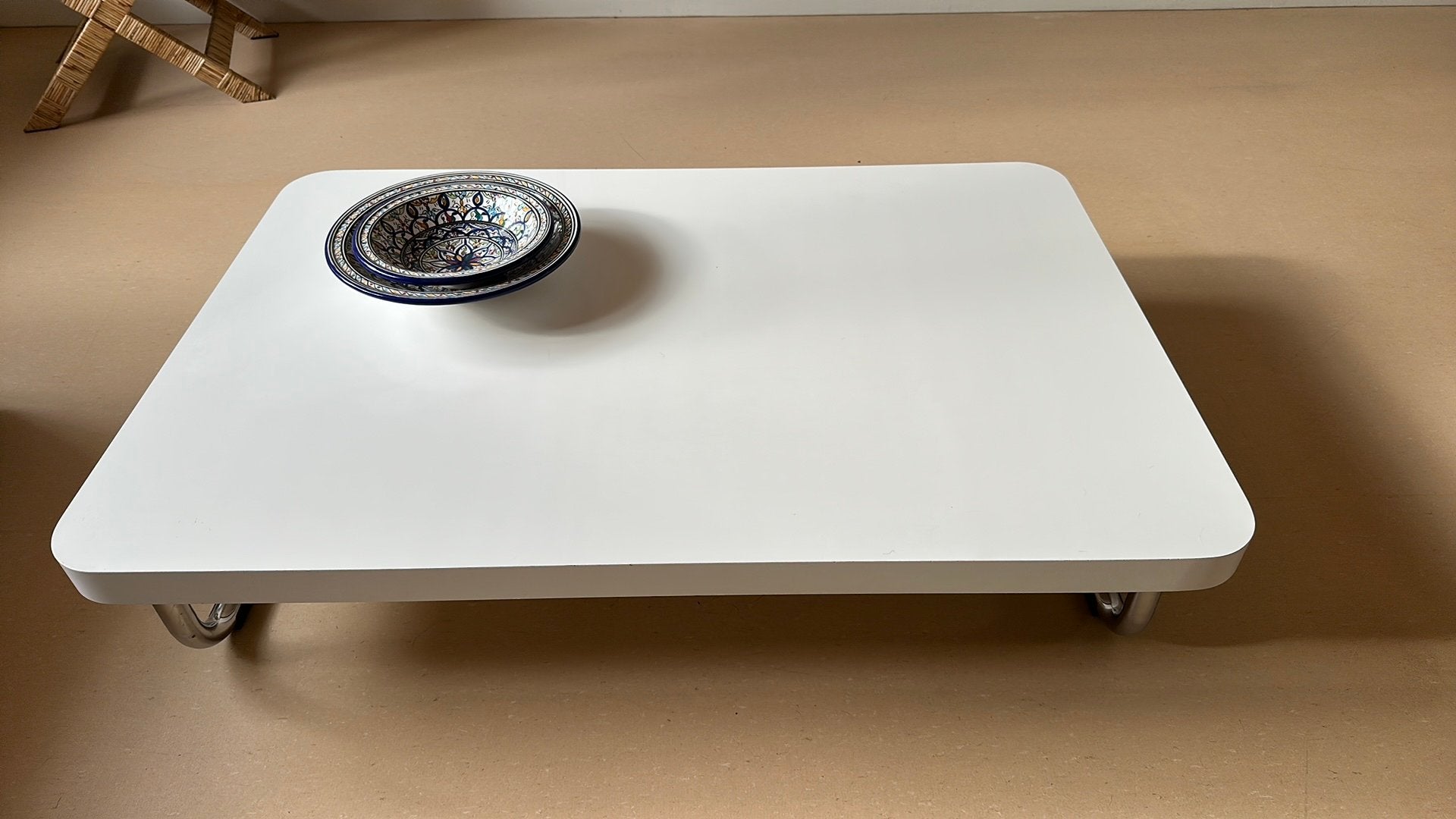Interlübke Salon tafel, Ophalen, Gebruikt, 100 tot 150 cm, 50 tot 100 cm