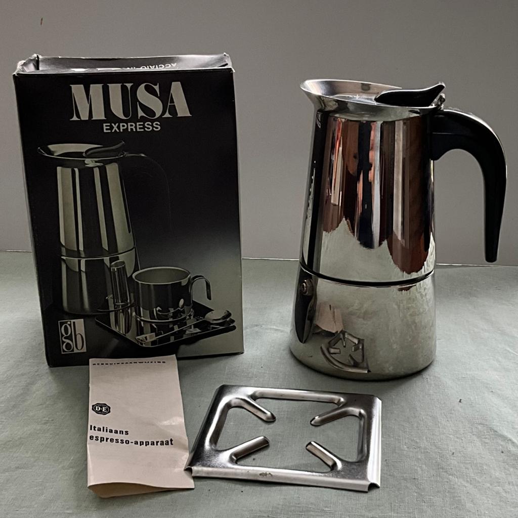 Musa Express Italiaans percolator (Bialetti DE)) - mokkapot, Ophalen, Nieuw