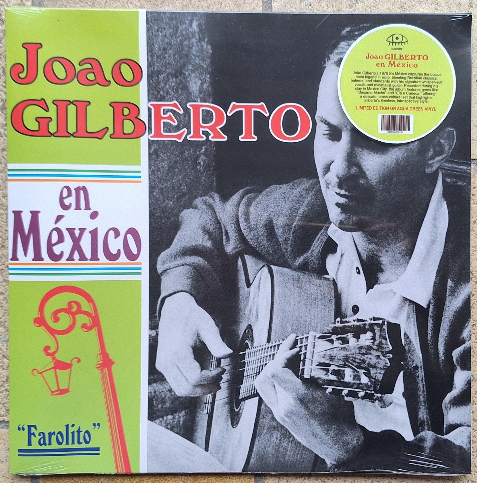 Joao Gilberto en Mexico (brazil reïssue LP), LP, Reissue, Ophalen of Verzenden, 12 inch
