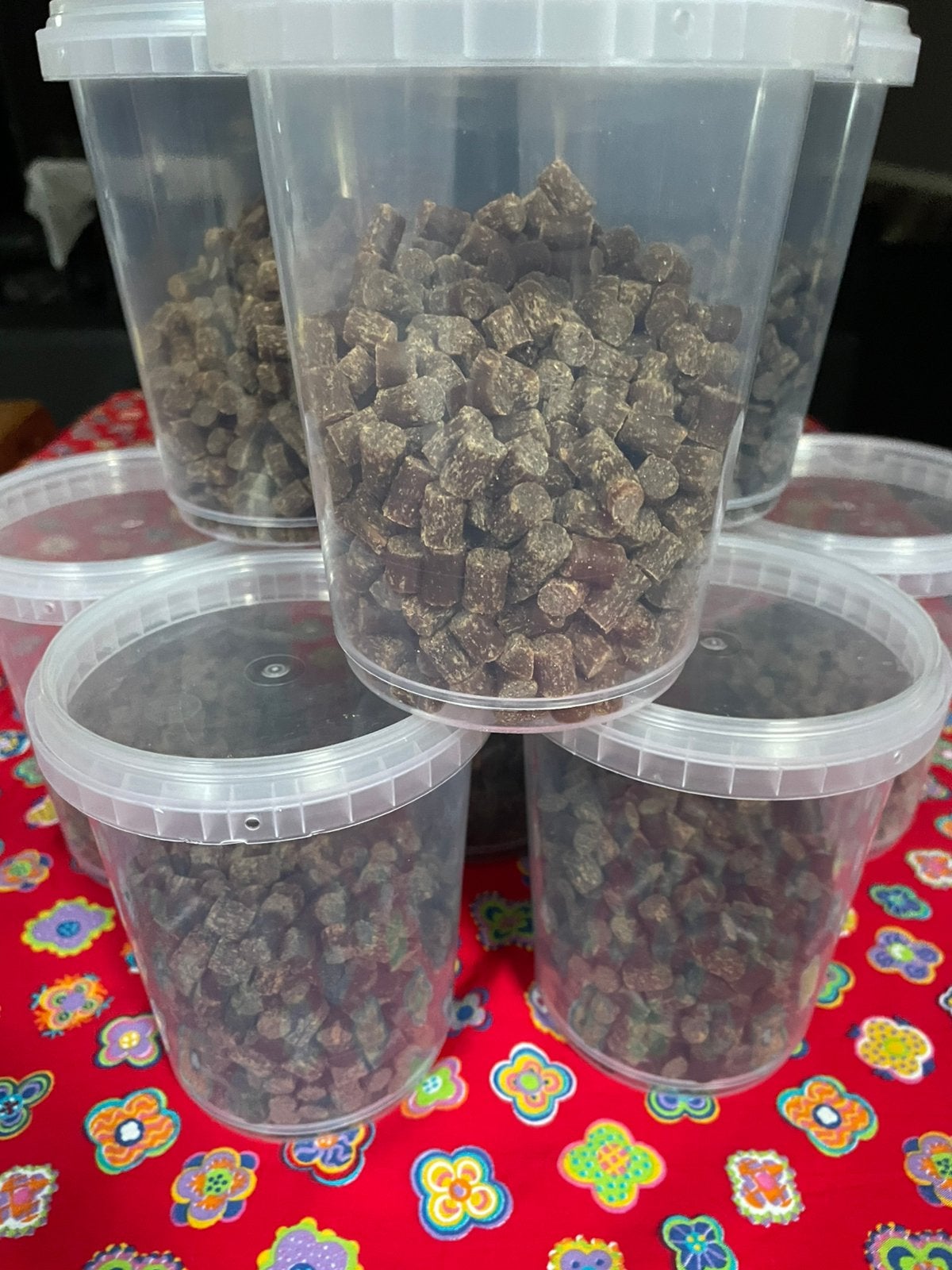 Honden snoepjes, Ophalen, Hond