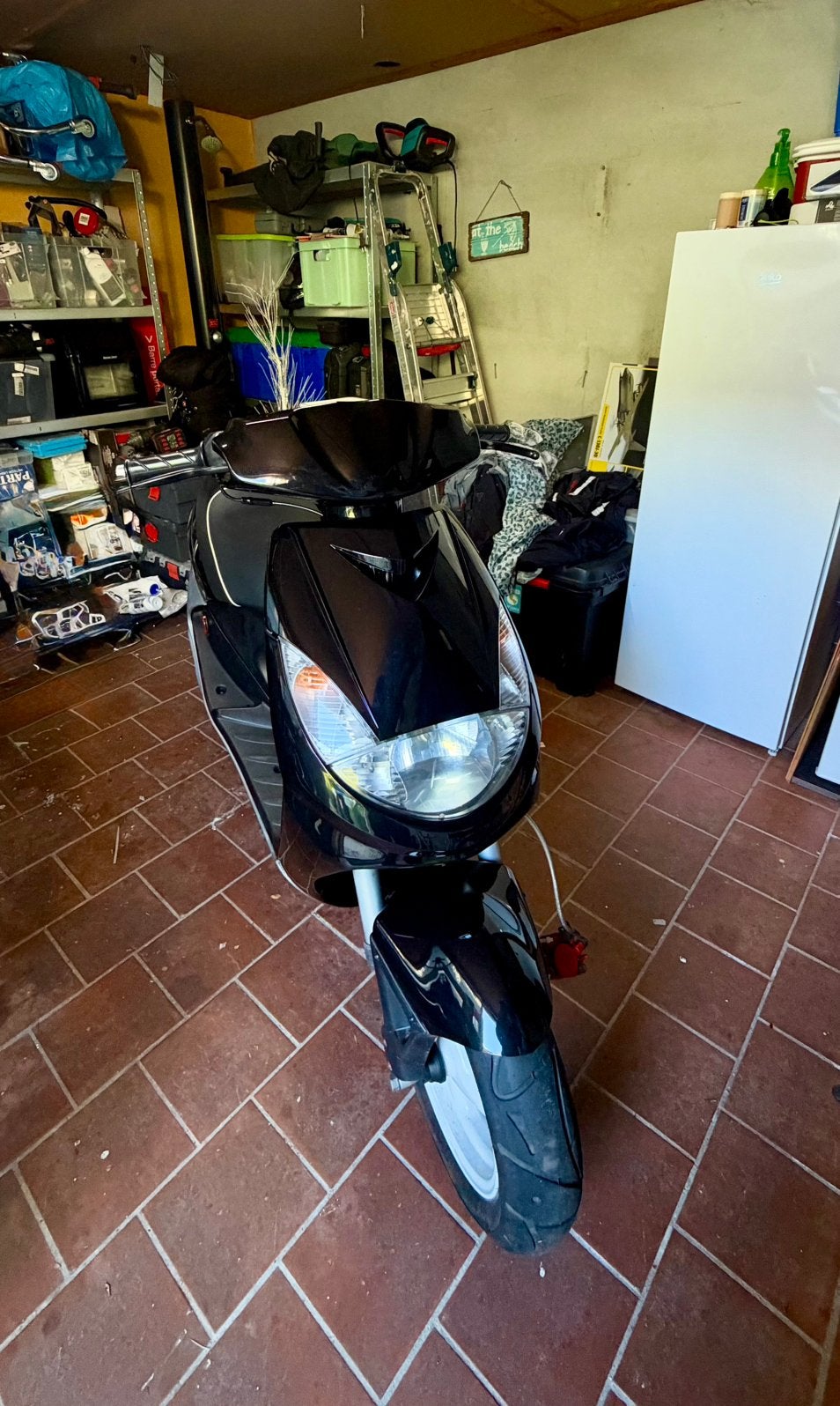 Peugot vivacity 2T 70CC, Ophalen, Maximaal 45 km/u, 70 cc, Zo goed als nieuw