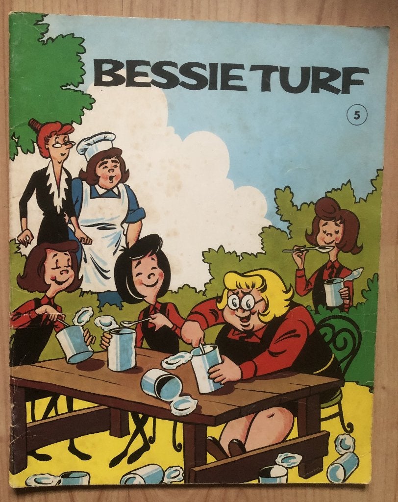 BESSIE TURF - NR. 5 - STRIPBOEK - 1970, Boeken, Eén stripboek, Ophalen of Verzenden, Zo goed als nieuw