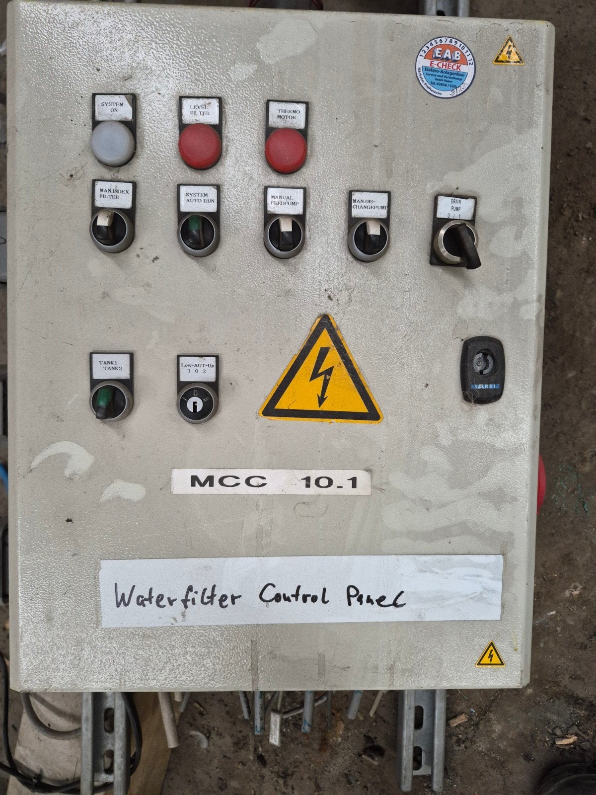 Besturingspaneel - MCC 10.1, Ophalen