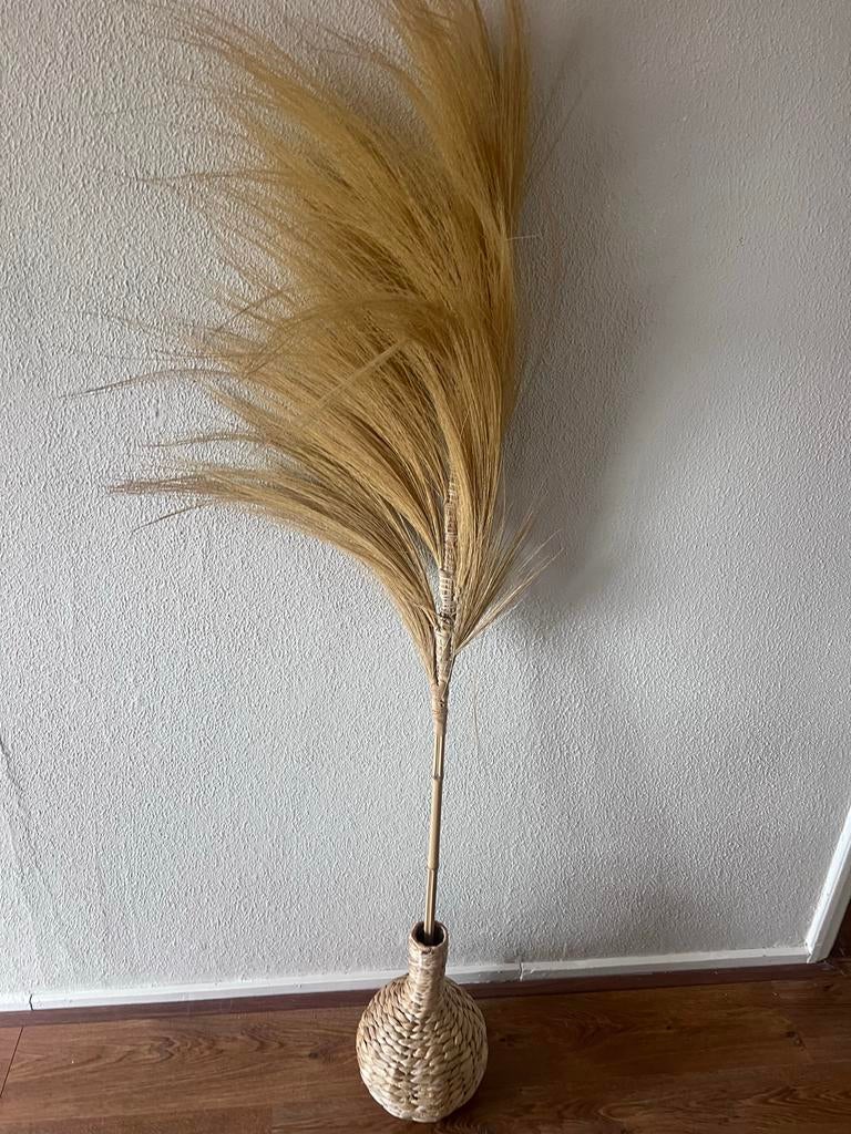 Decoratieve palm met pot, 150 cm hoog, Ophalen, Zo goed als nieuw