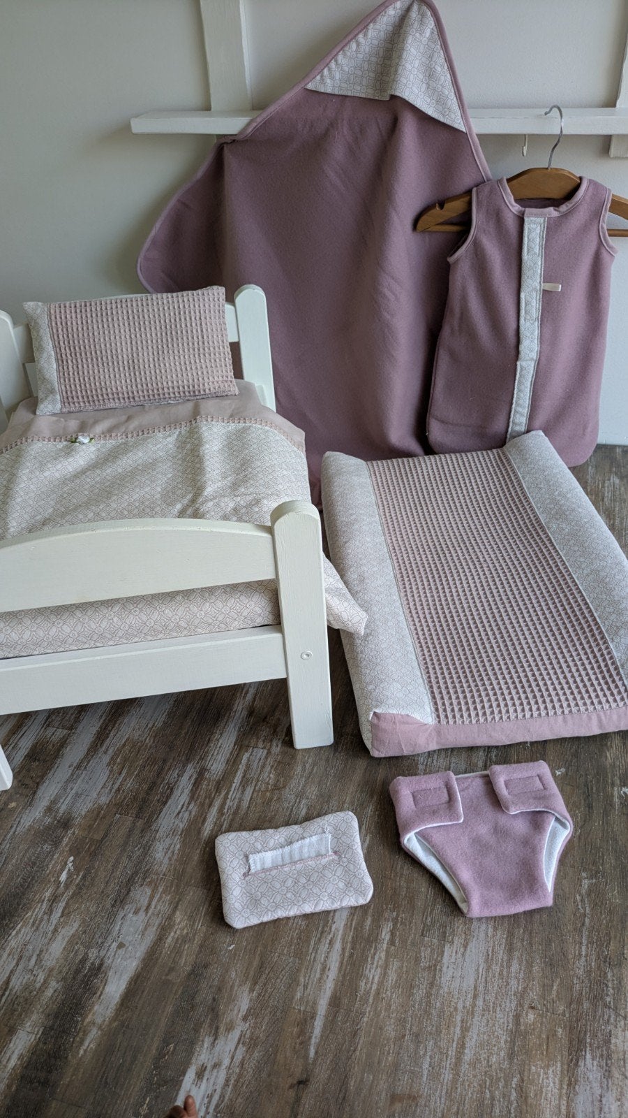 Poppenspullen babypop Nieuw Handgemaakt, Ophalen of Verzenden, Nieuw, Babypop