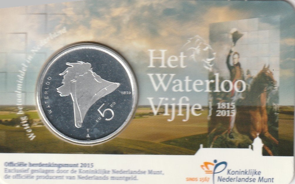 Munt Waterloo 200 jr, Ophalen of Verzenden, Nieuw