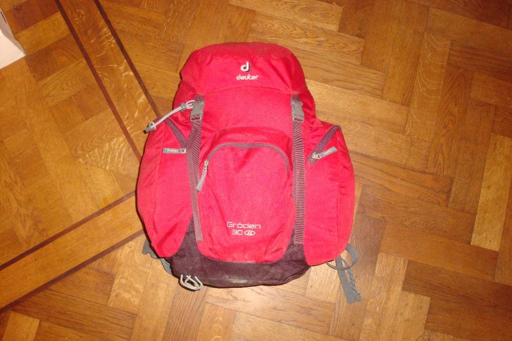 Deuter Gröden 30 SL dames twandelrugzak, bessenrood/wijnrood, Ophalen of Verzenden, Zo goed als nieuw, Rugzak