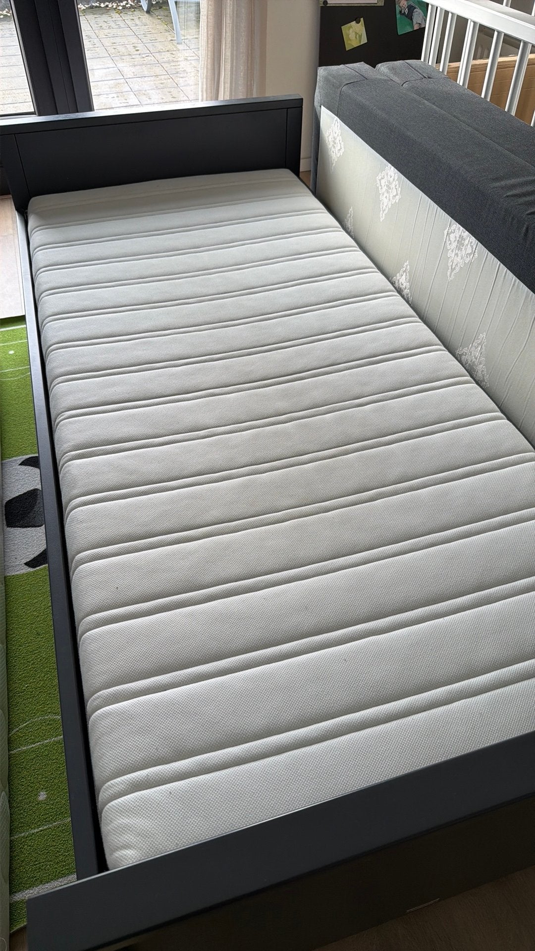 Matras zgan! Malvik Ikea 90 x 200 cm, Ophalen, Zo goed als nieuw, Eenpersoons, 90 cm