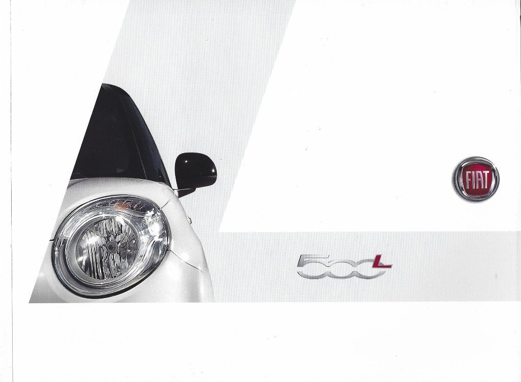 Brochure Fiat 500L 2012, Ophalen of Verzenden, Gelezen, Overige merken