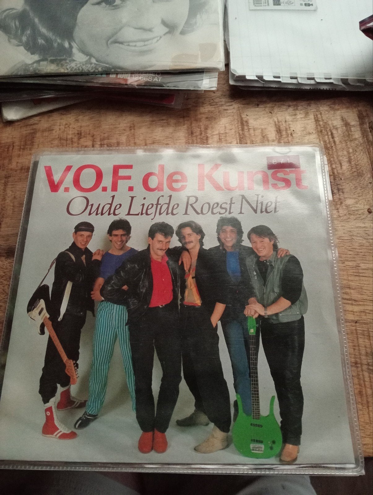 Vof de kunst - oude liefde roest niet, Ophalen of Verzenden, Zo goed als nieuw, Overige formaten, Levenslied of Smartlap