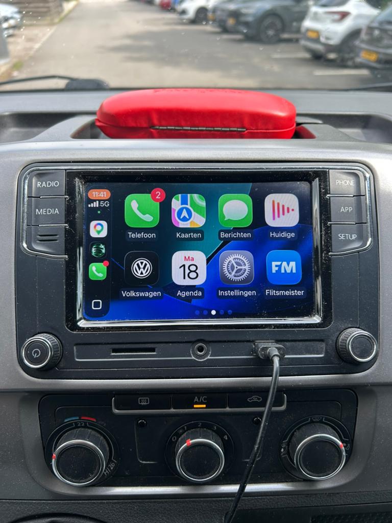 VWTransporter, verhoogd,CarPlay, 4x4, 2.0 TDI 2013, Zwart, 4 cilinders, Volkswagen, Origineel Nederlands