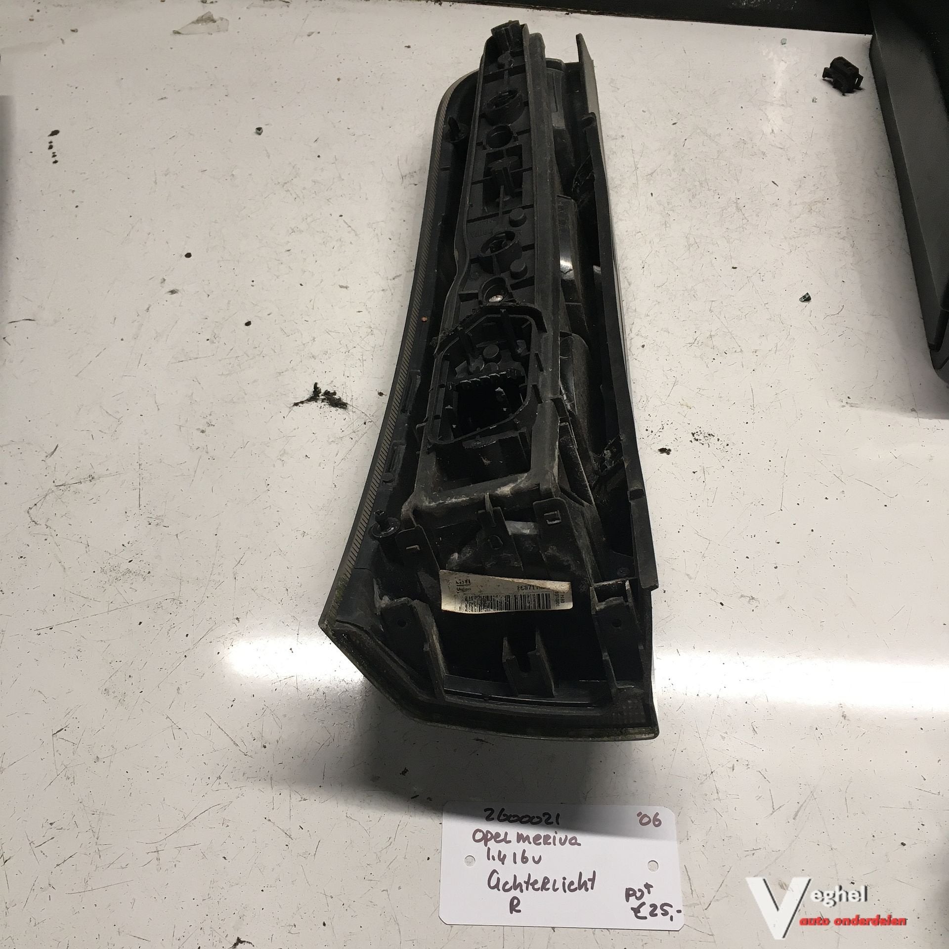 Opel Meriva 1.4 16v 2006 2600021 Achterlicht Linksachter of, Gebruikt, -, -, Ophalen of Verzenden