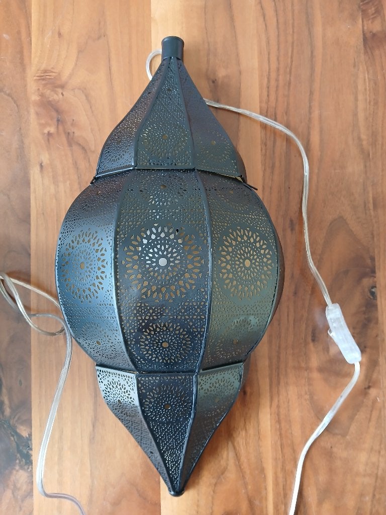 Koperen oosterse hanglamp, Ophalen of Verzenden, Nieuw, E14 (klein)