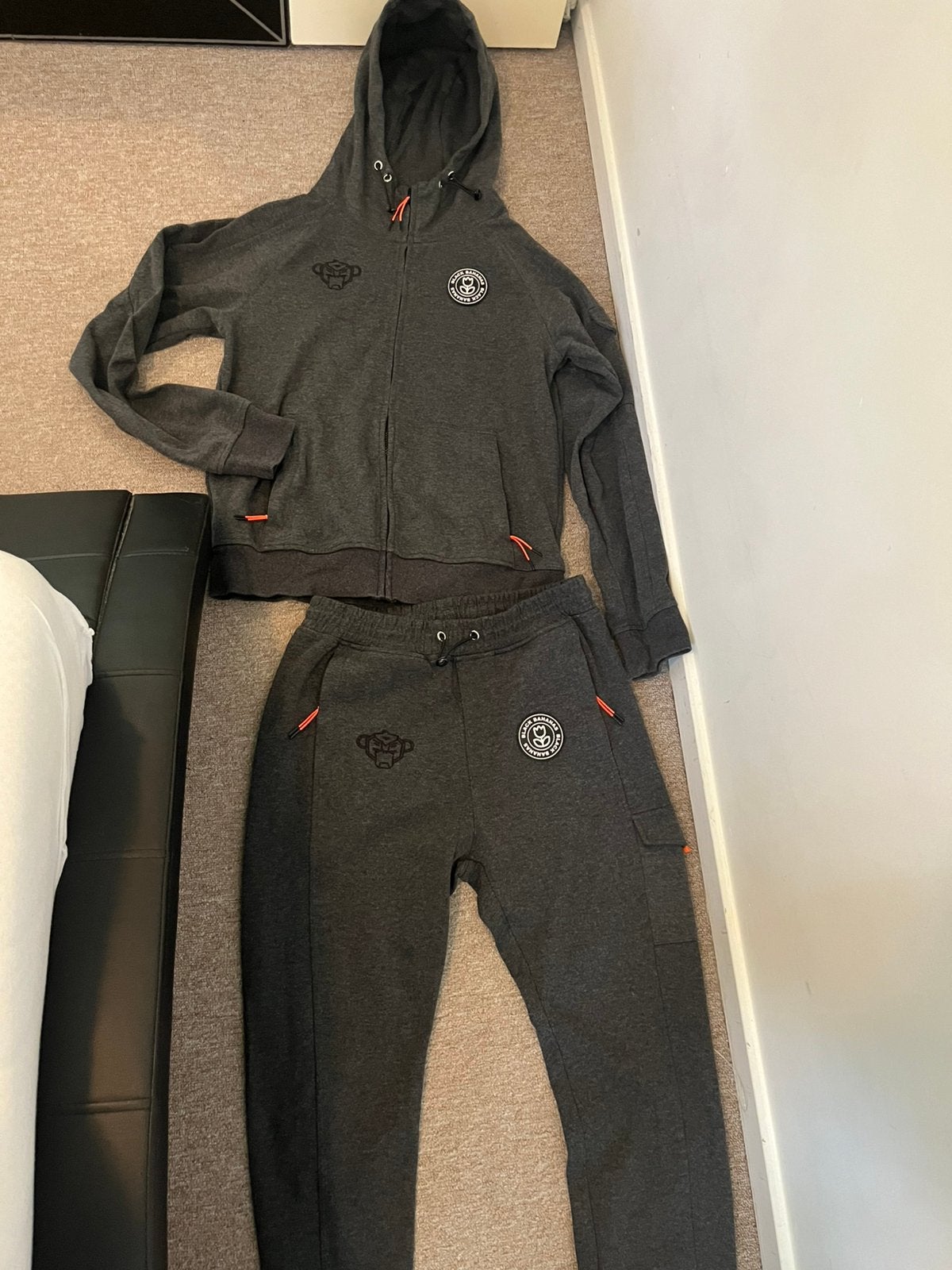 Black Bananas Trainingspak Tracksuit Joggingpak M, Ophalen of Verzenden, Zo goed als nieuw, Zwart, Algemeen
