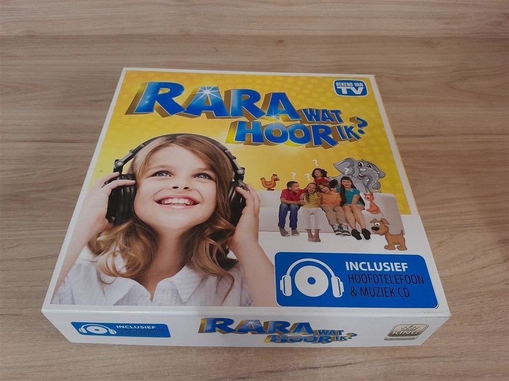 Rara wat hoor ik - s5540, Hobby en Vrije tijd, Gezelschapsspellen | Bordspellen, Verzenden, Zo goed als nieuw