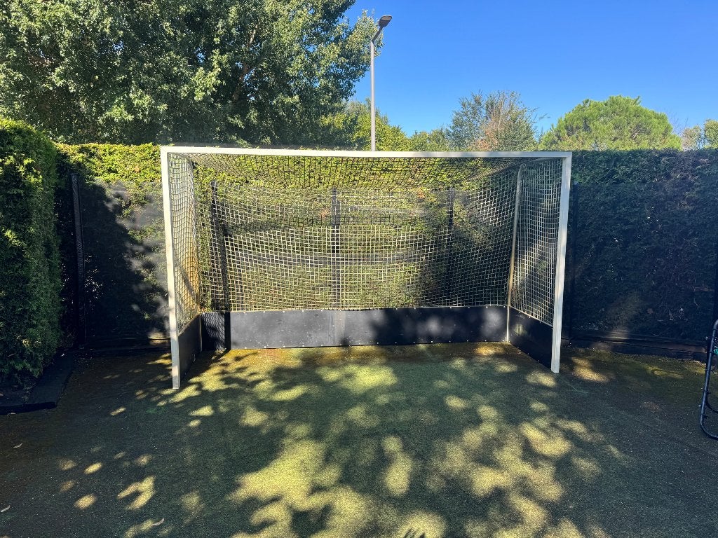 Aluminium hockey doel / goal - officiële afmetingen, Ophalen, Gebruikt, Overige typen