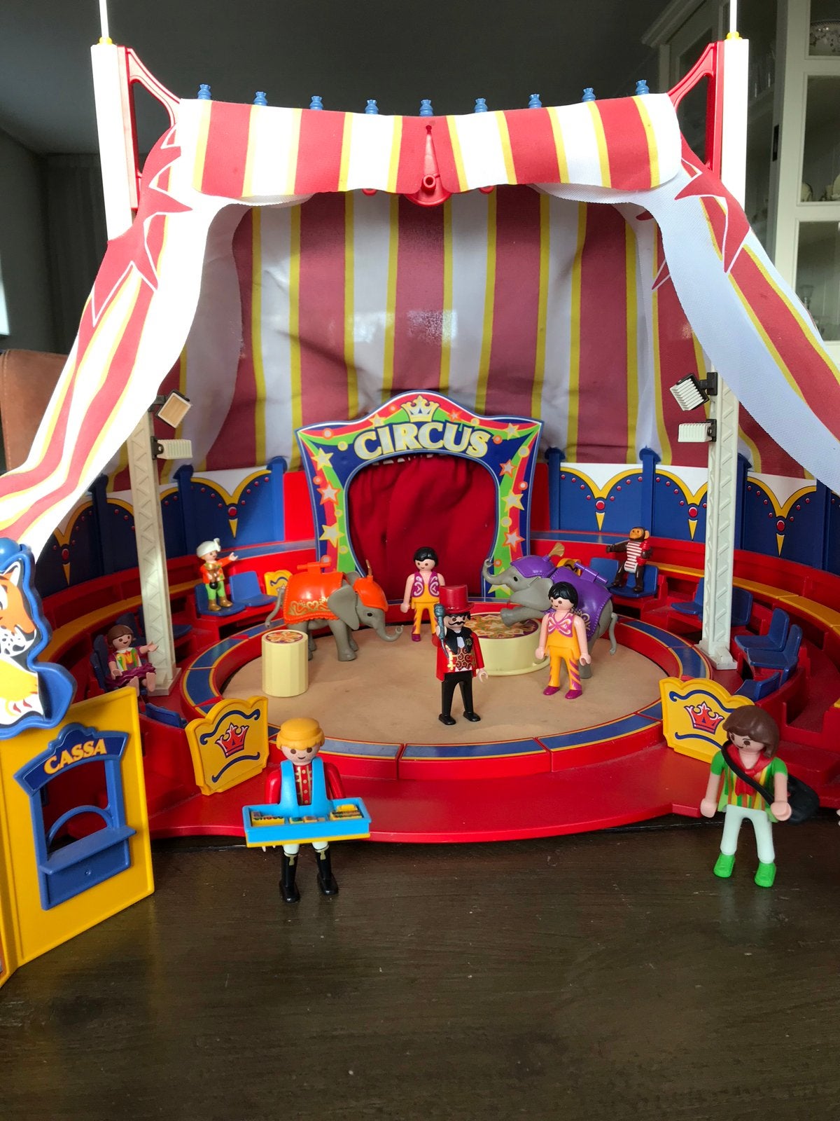Playmobil Circus: Grote Circustent met Dieren en Figuren, Ophalen, Gebruikt, Gebouw, Complete set