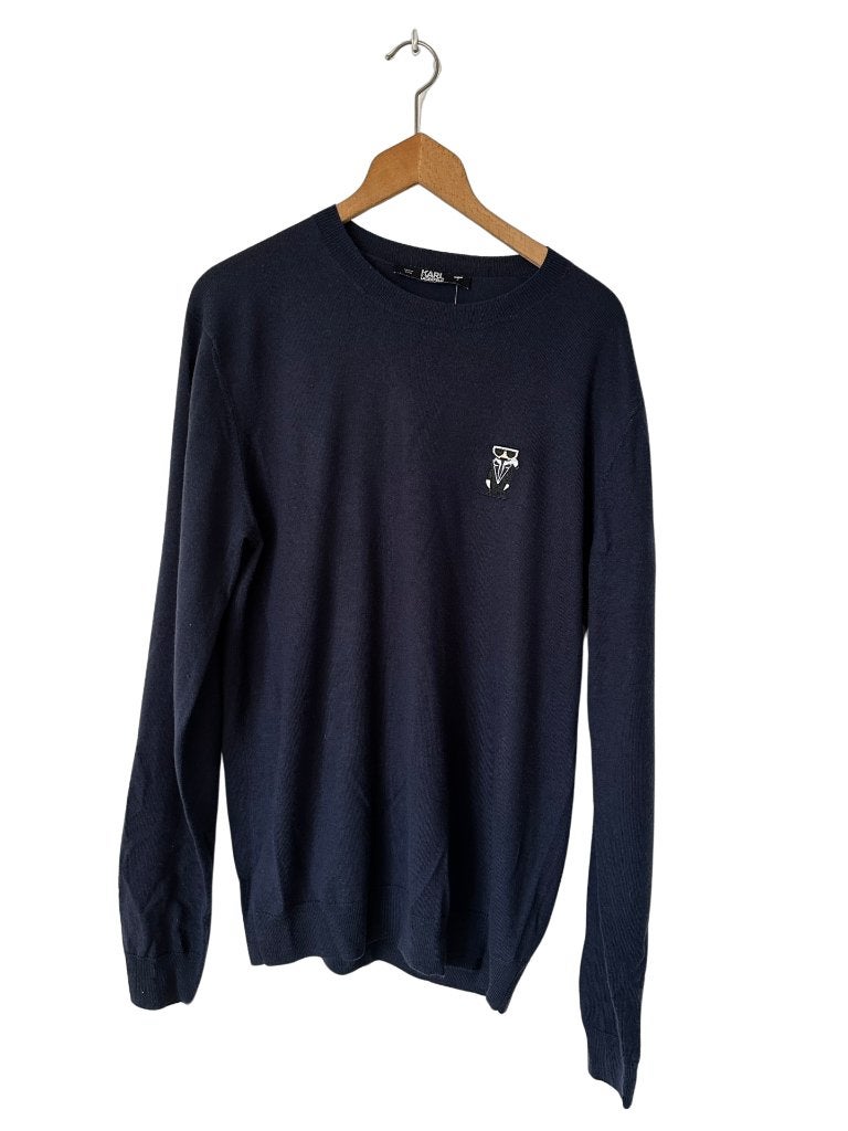 Karl Lagerfeld trui S, Kleding | Heren, Zwart, Ophalen of Verzenden, Zo goed als nieuw