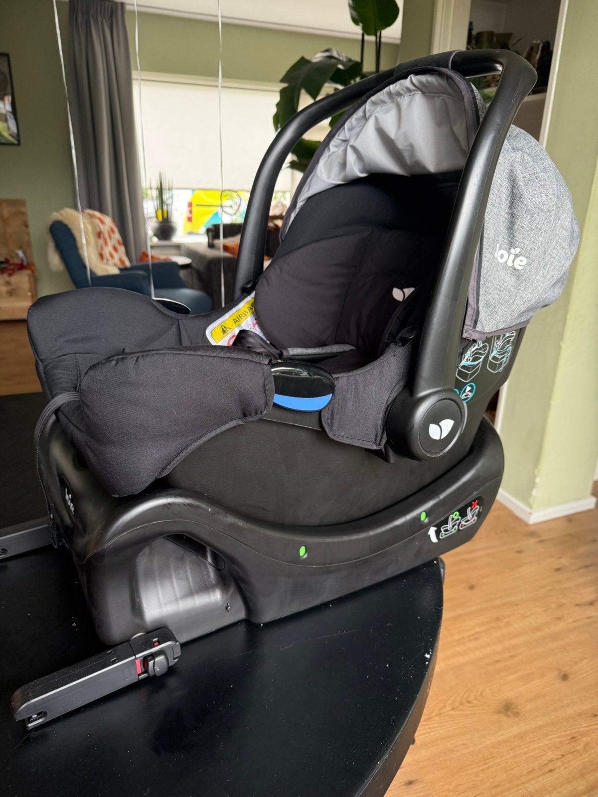Maxi cosi incl iso fix onderstel, Ophalen, Zo goed als nieuw, Isofix, 0 t/m 13 kg