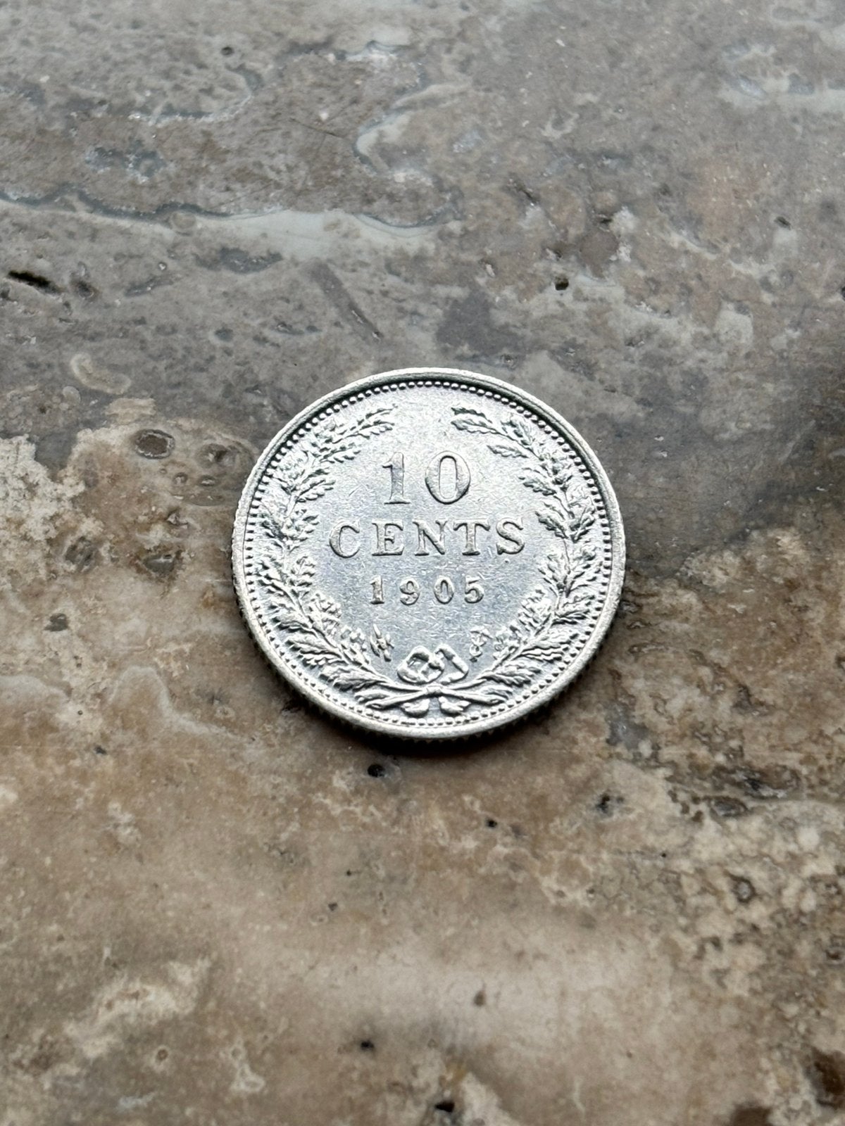 10 cent 1905 Wilhelmina, zeer mooie kwaliteit, Postzegels en Munten, Munten | Nederland, Zilver, Ophalen of Verzenden, 10 cent