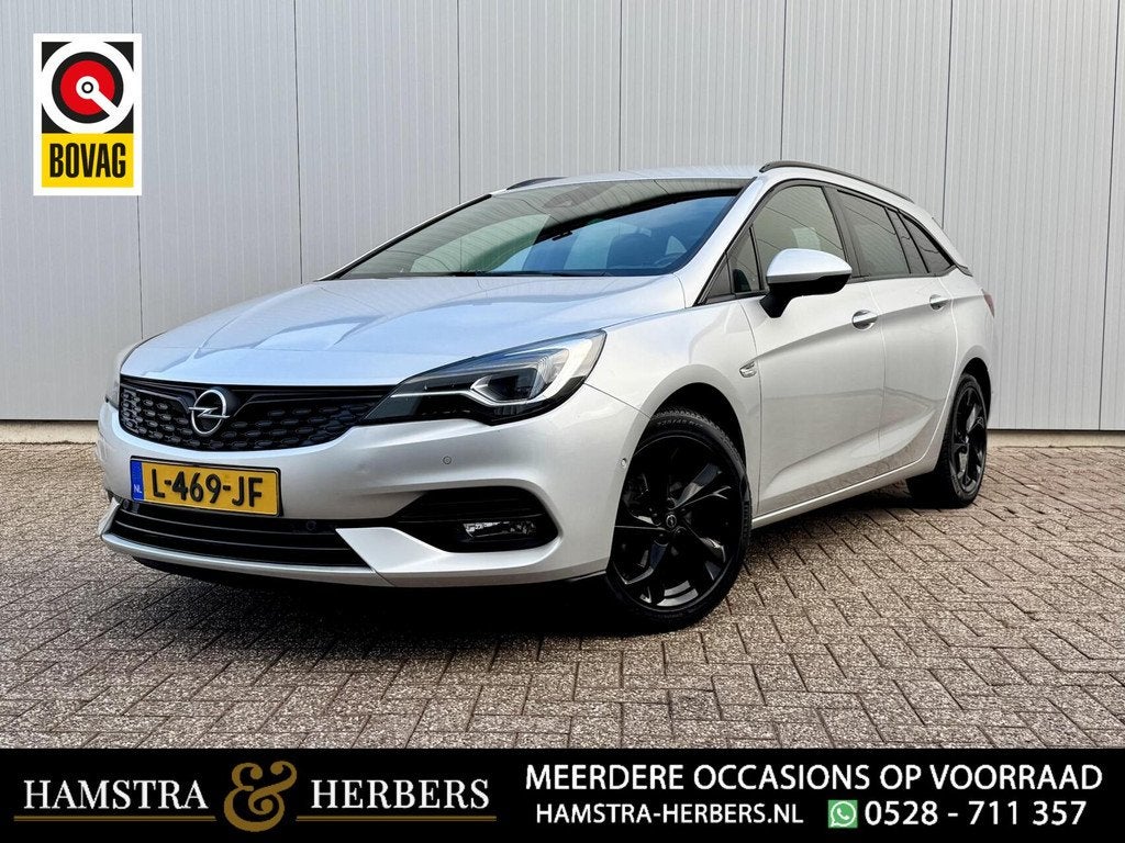 Opel Astra Sports Tourer 1.2 Ultimate grijs, Auto's, Opel, Bedrijf, Te koop, Astra, ABS, Achteruitrijcamera, Airbags, Airconditioning