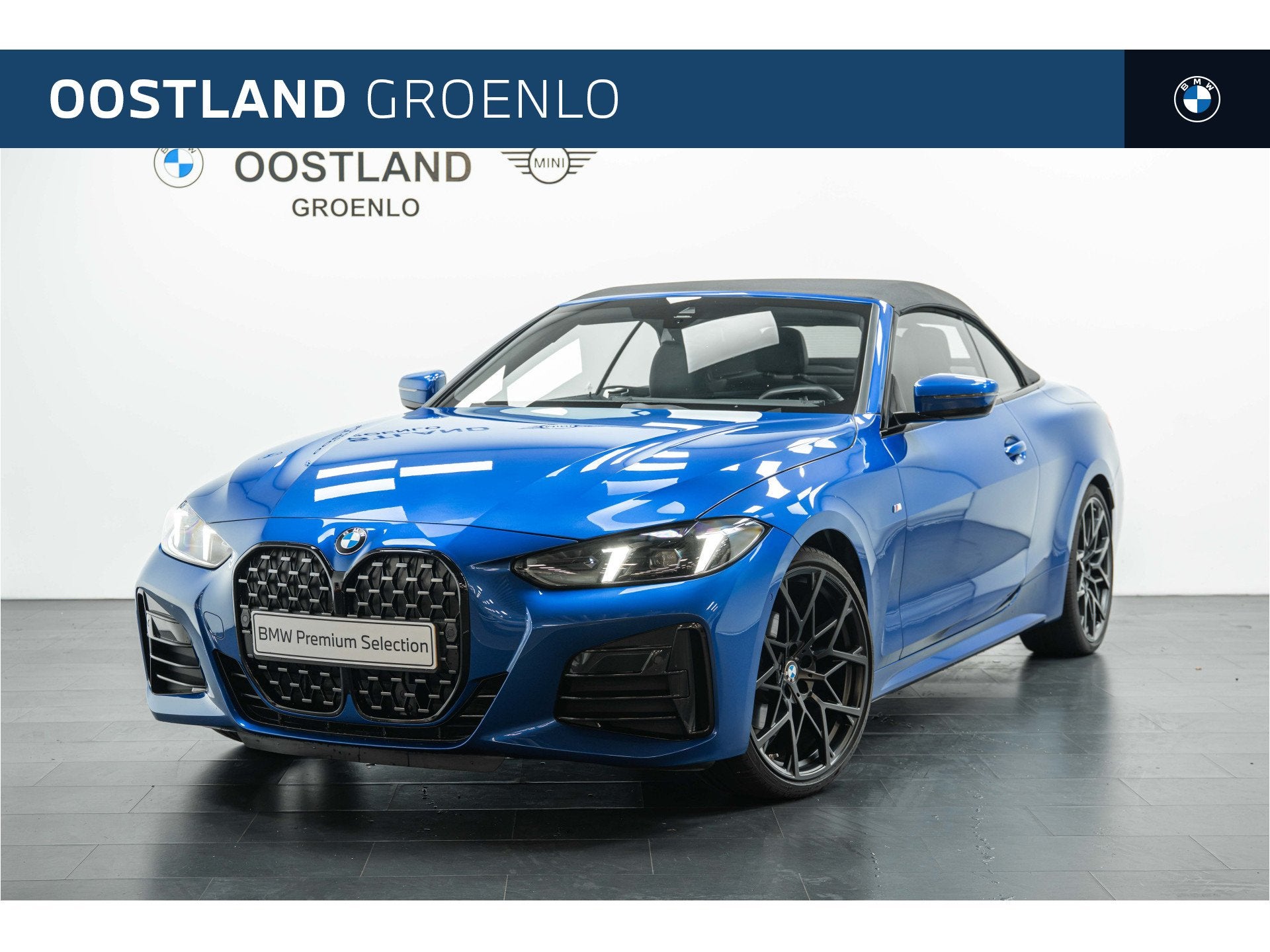 BMW 4 Serie Cabrio 420i M Sport Automaat / Achteruitrijcamer, Auto's, Automaat, Gebruikt, Euro 6, Bedrijf