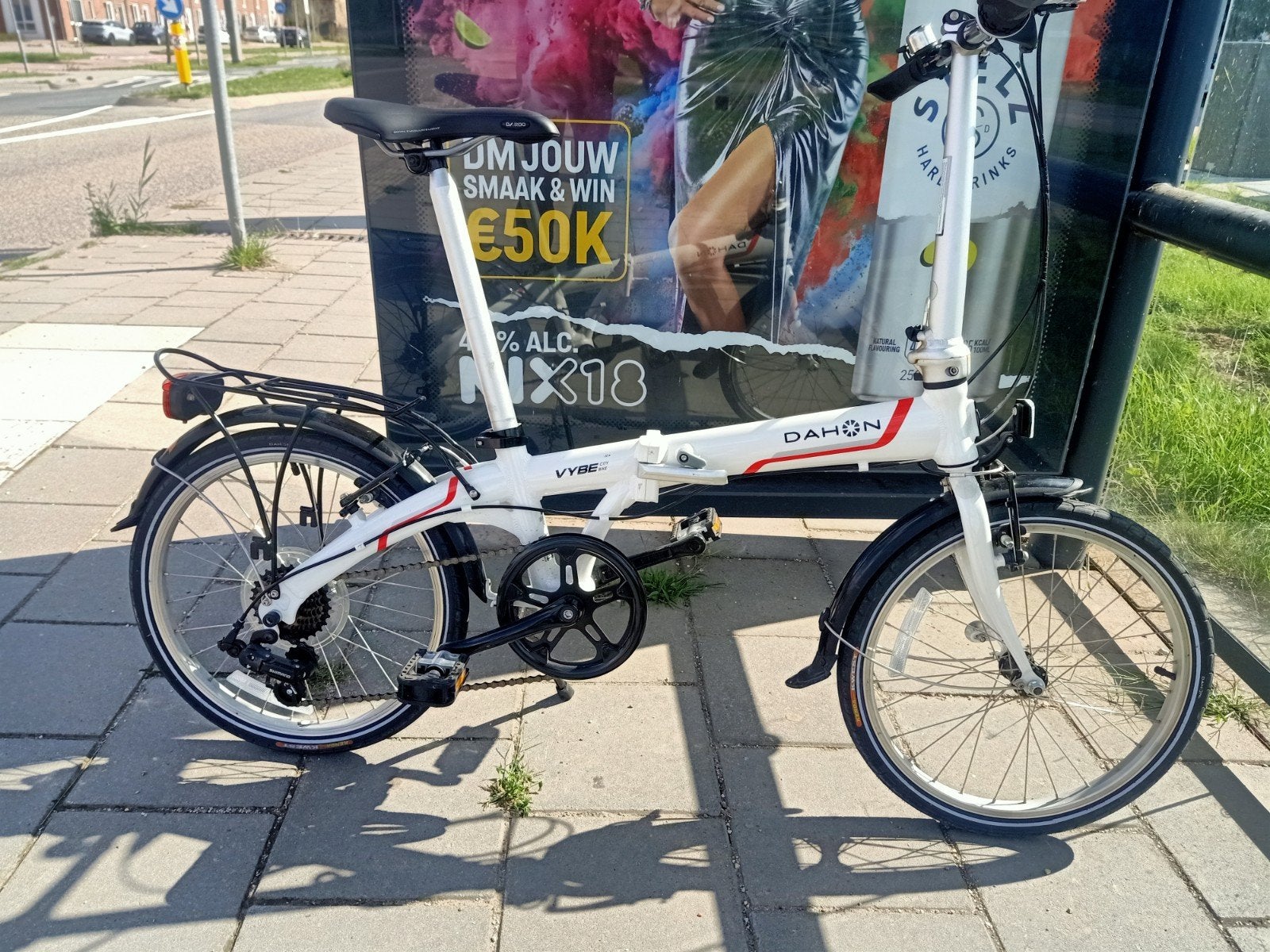 Dahon Vibe vouwfiets met 7 versnellingen 20 inch als nieuw, Overige merken, 20 inch of meer, Versnellingen, Ophalen of Verzenden