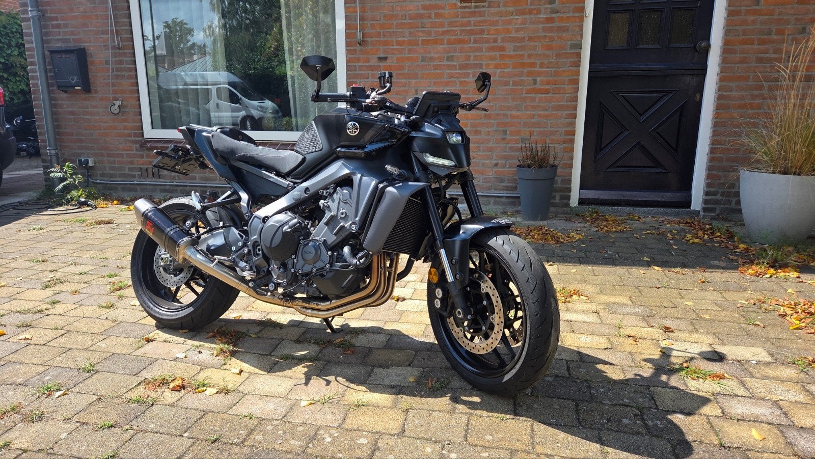 Yamaha MT-09 2026 / 1300 km / akra + opties, Motoren, 3 cilinders, Particulier, Handgeschakeld, Naked bike