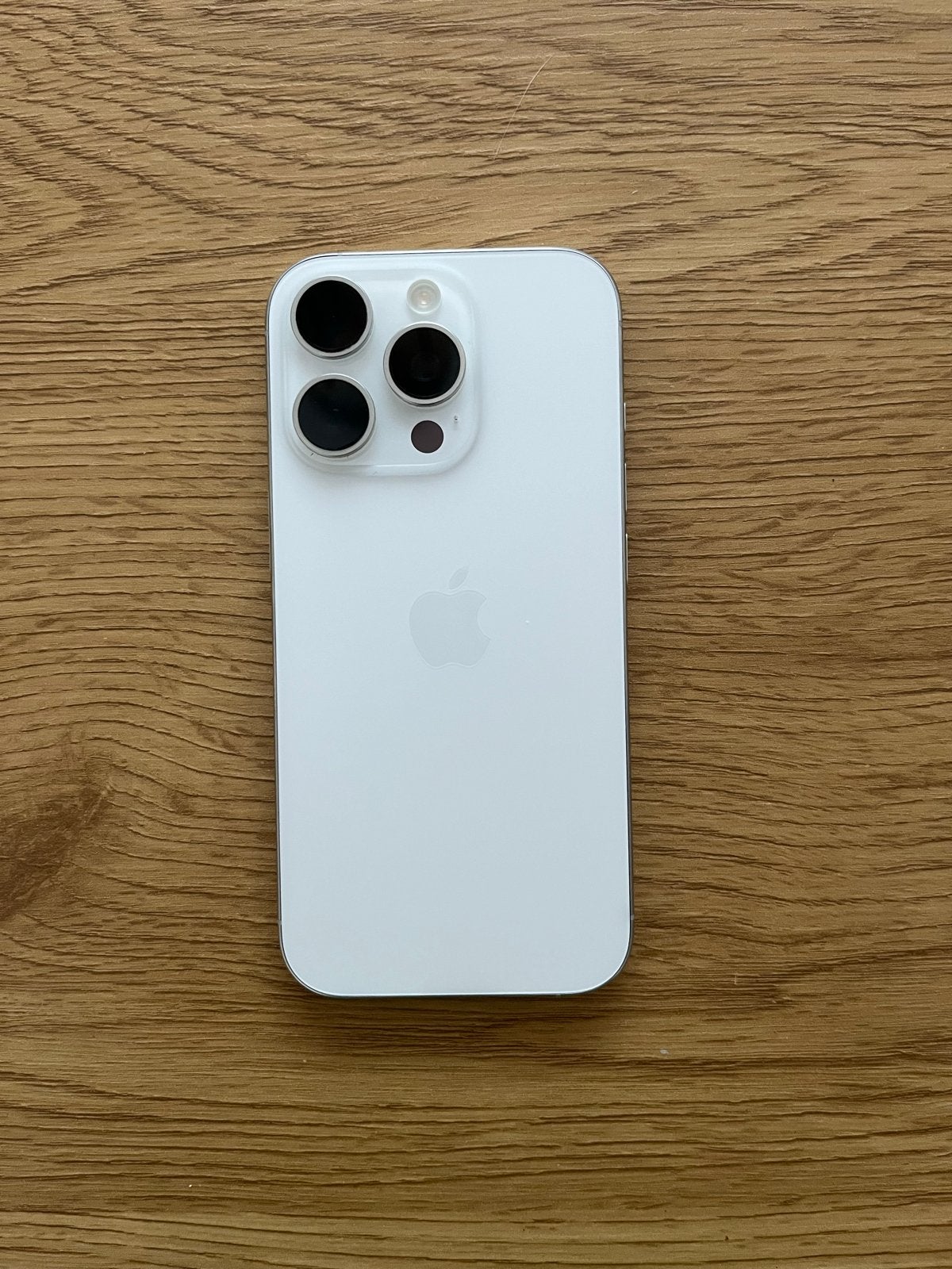 iPhone 16 Pro 256GB Wit met doos en oplaadkabel, Wit, 88 %, Ophalen of Verzenden, Zo goed als nieuw
