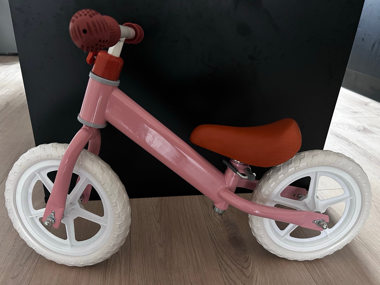 Roze loopfiets in goede staat, Ophalen, Gebruikt, 16 tot 20 inch