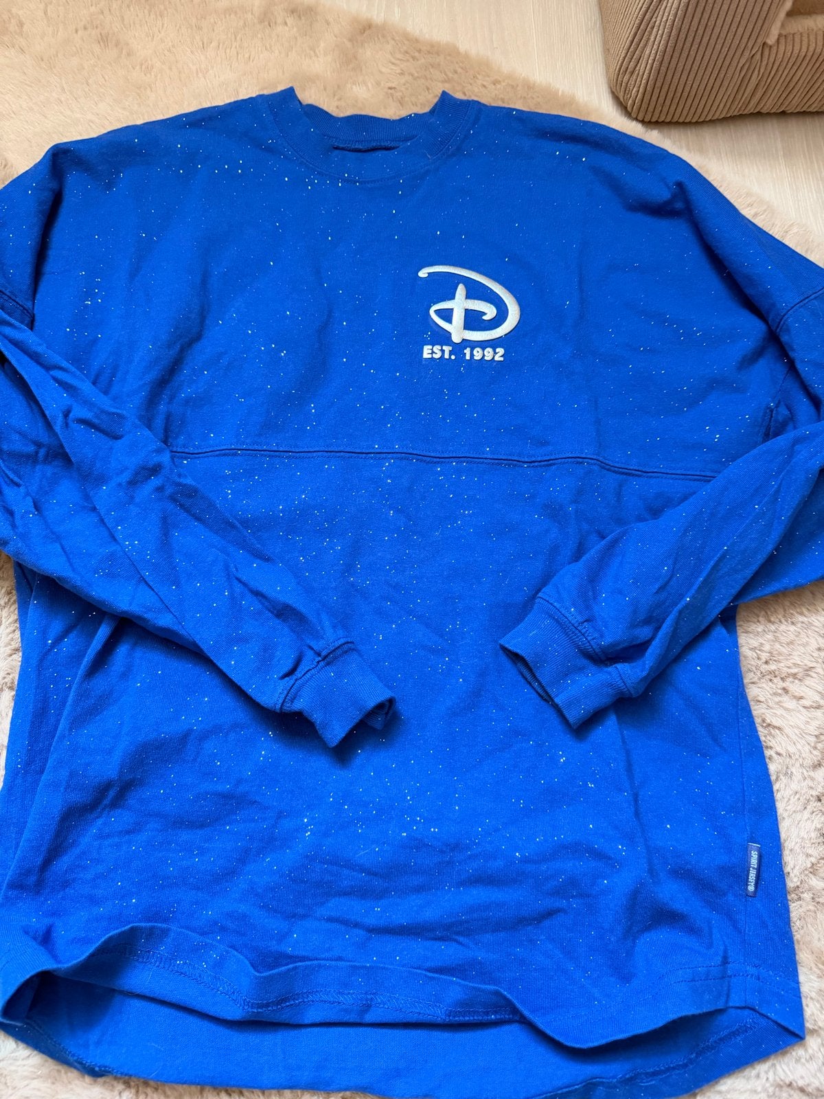 Disneyland Parijs Spirit Jersey Maat S, Ophalen of Verzenden, Zo goed als nieuw, Maat 36 (S), Blauw