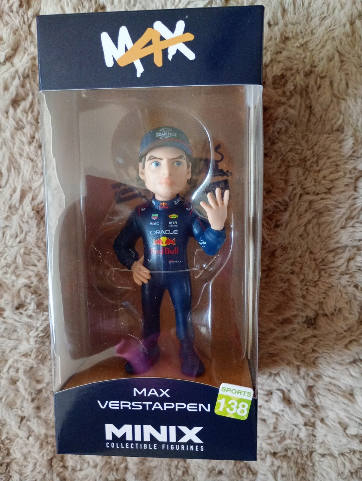 Max Verstappen Minix Collectible Figurine Red Bull Racing, Ophalen of Verzenden