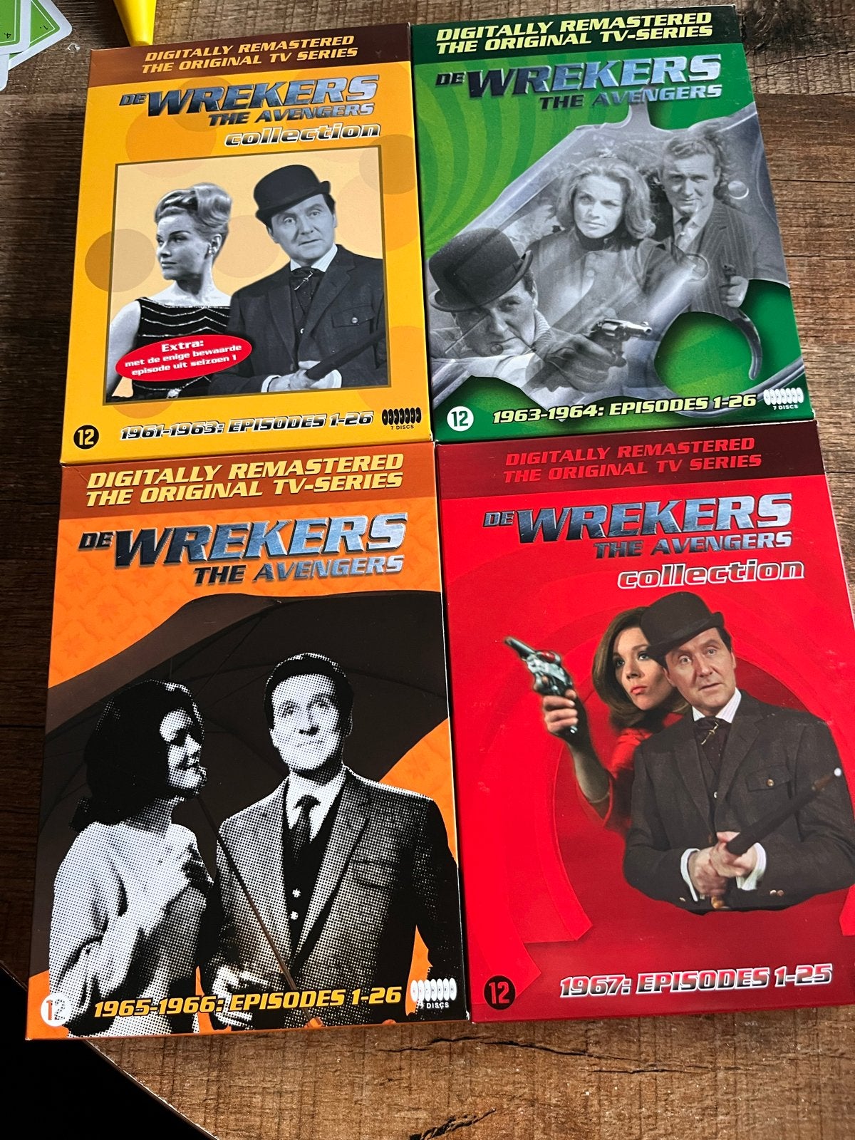 De Wrekers (The Avengers) DVD Collectie - Seizoenen 1-4, Seizoen 1, Misdaad, Nederlands, Ophalen of Verzenden