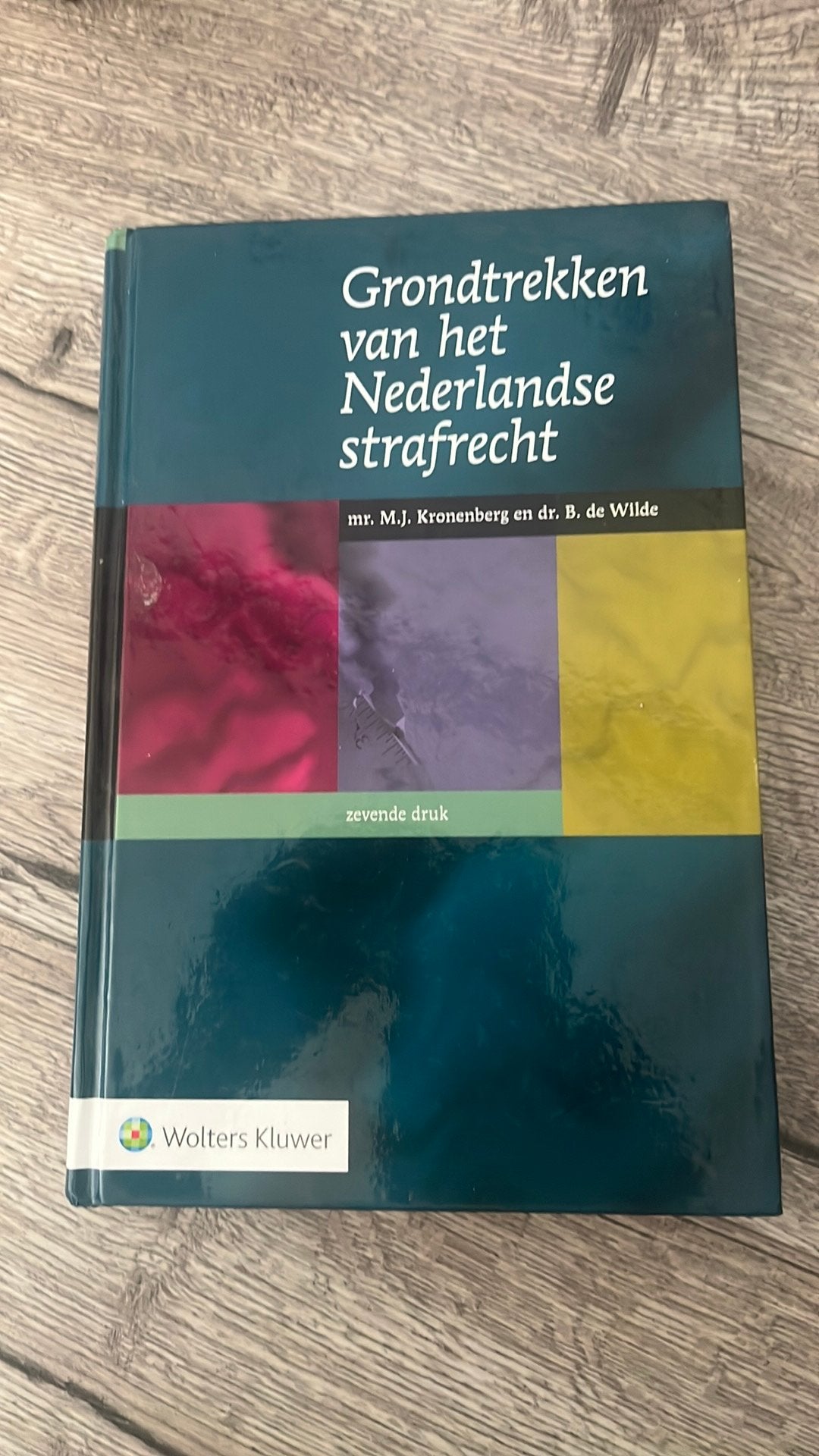 Studieboek Rechten Strafrecht, Ophalen, Zo goed als nieuw